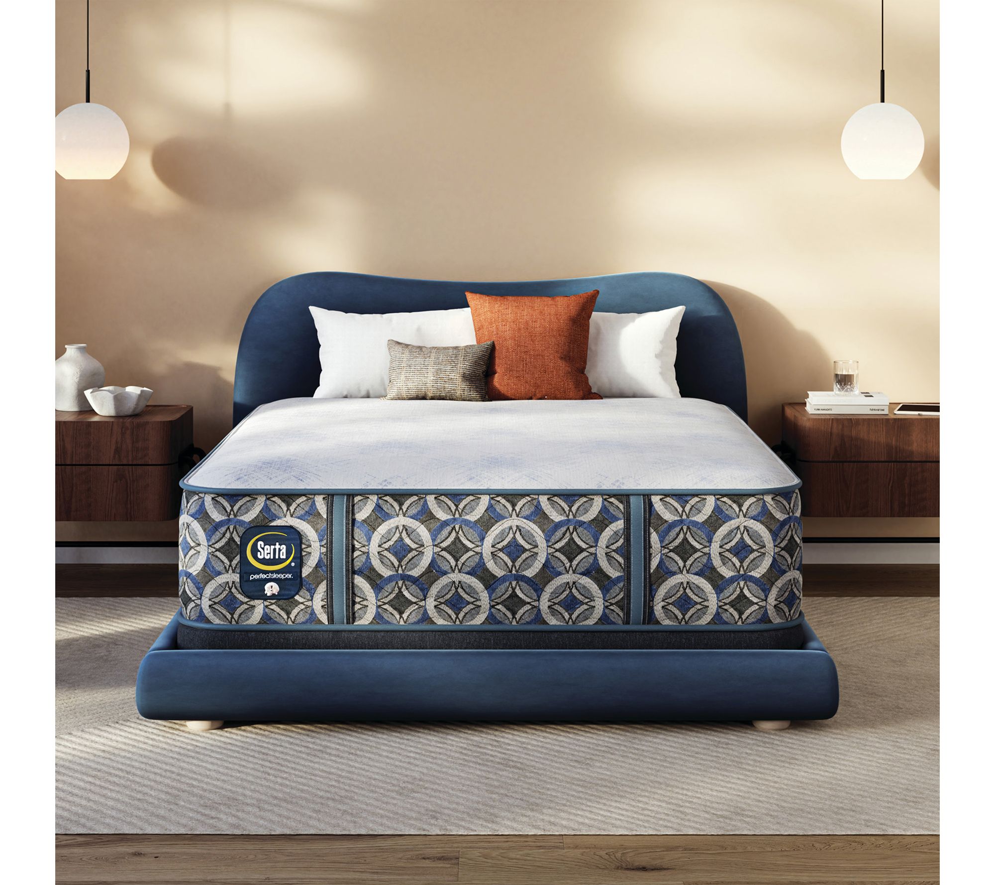 Serta Perfect Sleeper Cascade Bluff Hybrid Plush Mattress Queen
