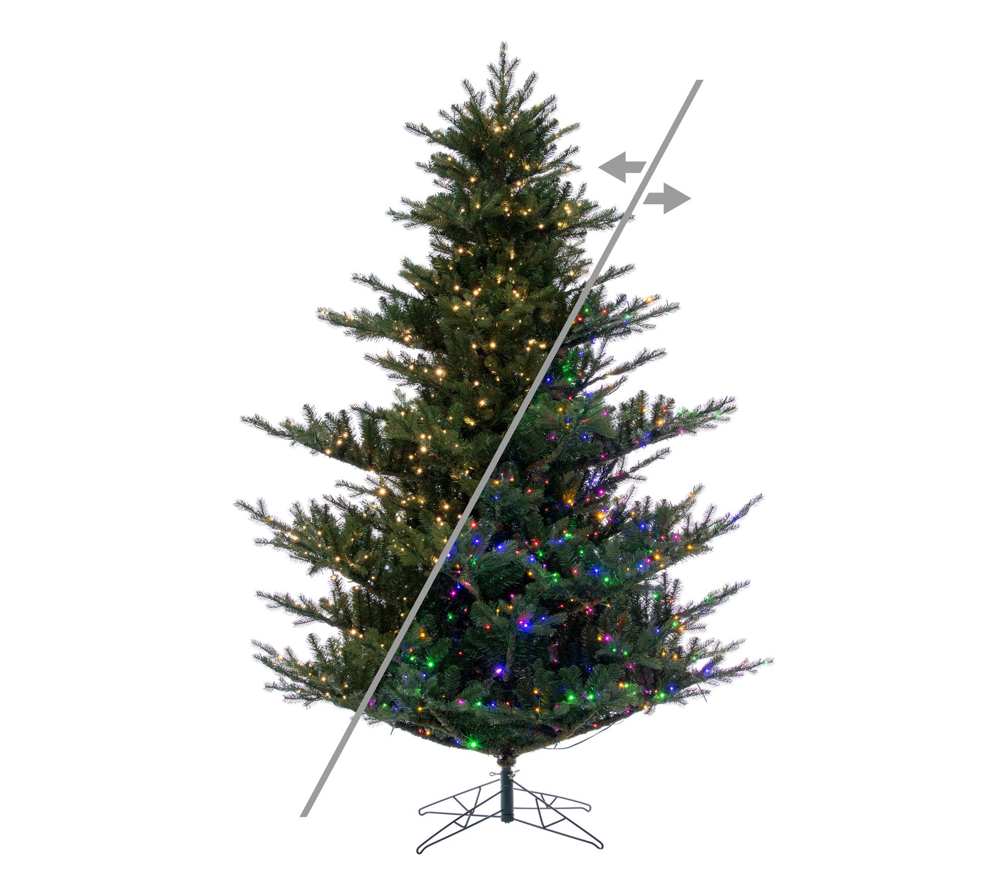 Vickerman 7.5' x 67" Sherwood Fir Tree LED 1100CC