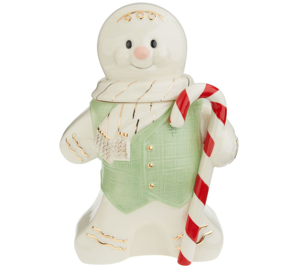 Lenox Holiday Figural Cookie Jar