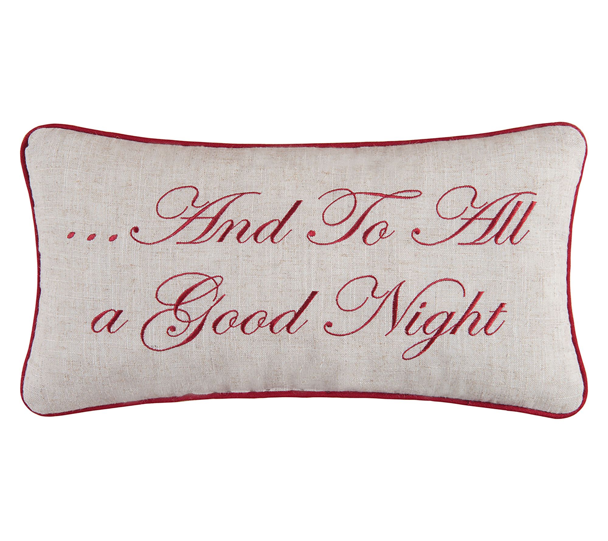 C&F Home And To All A Good Night Pillow