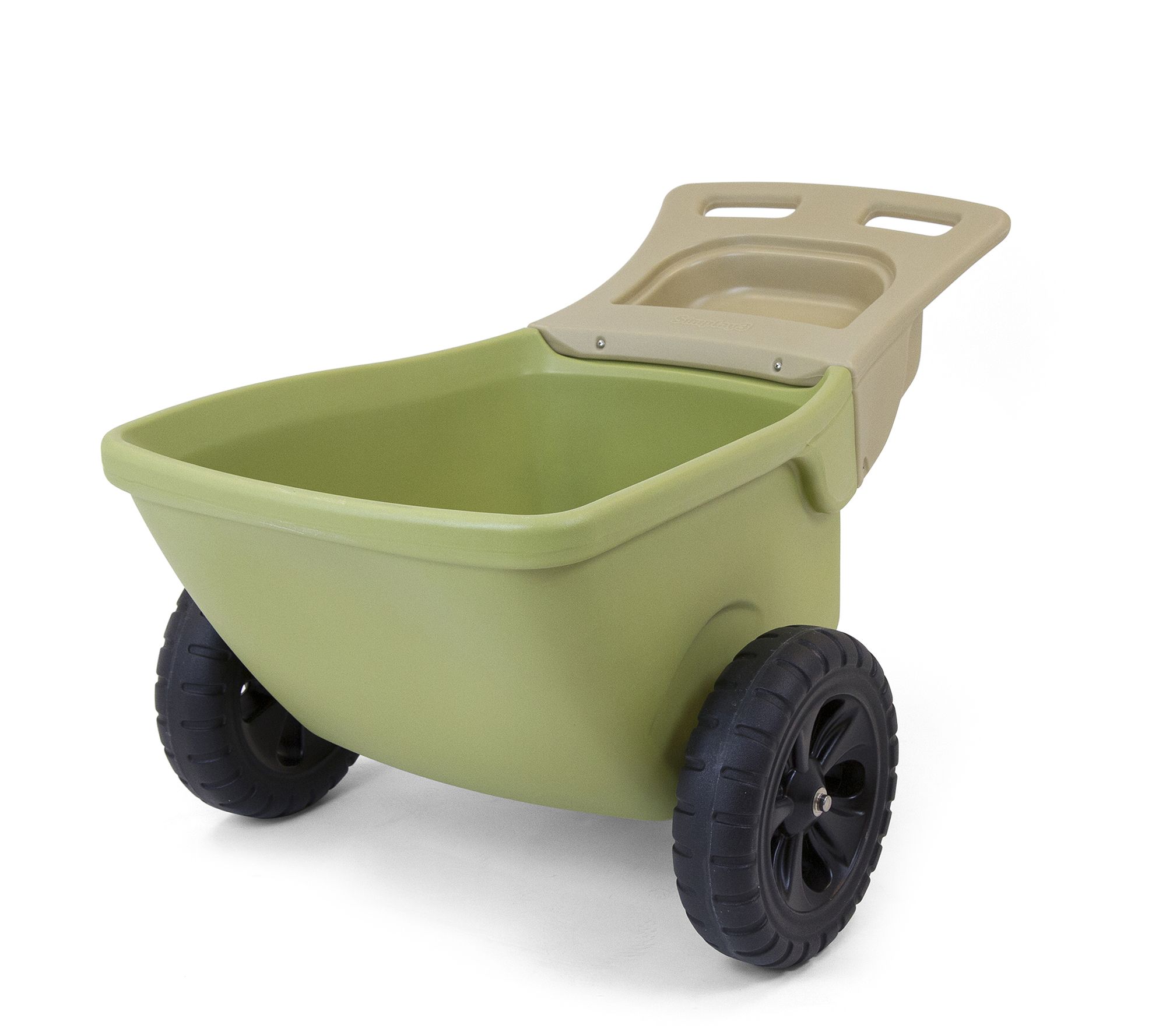 Glitzhome Steel Utility Garden Cart w Removable Sides XL QVC