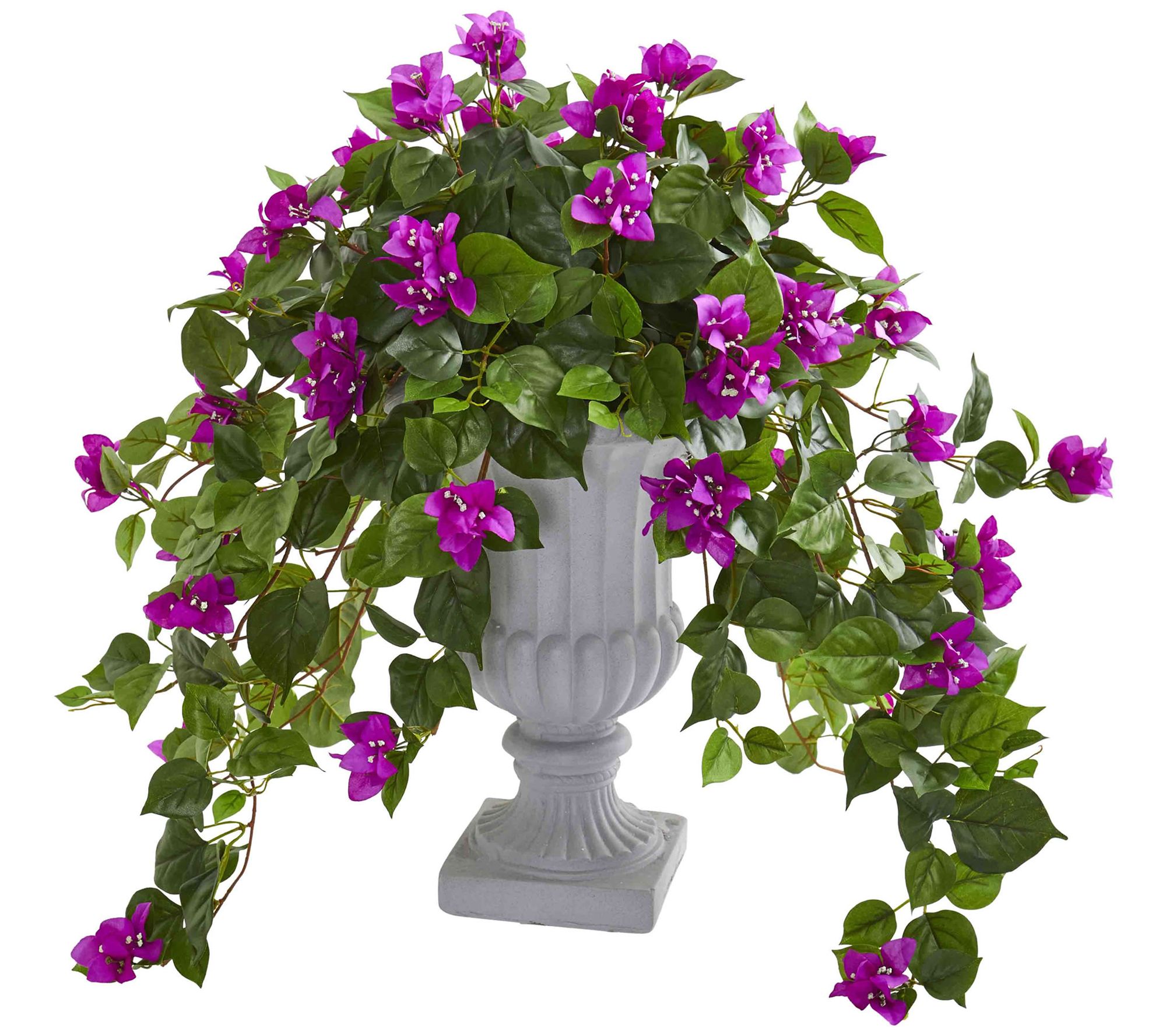 Bougainvillea Artificial Plant in Urn by NearlyNatural