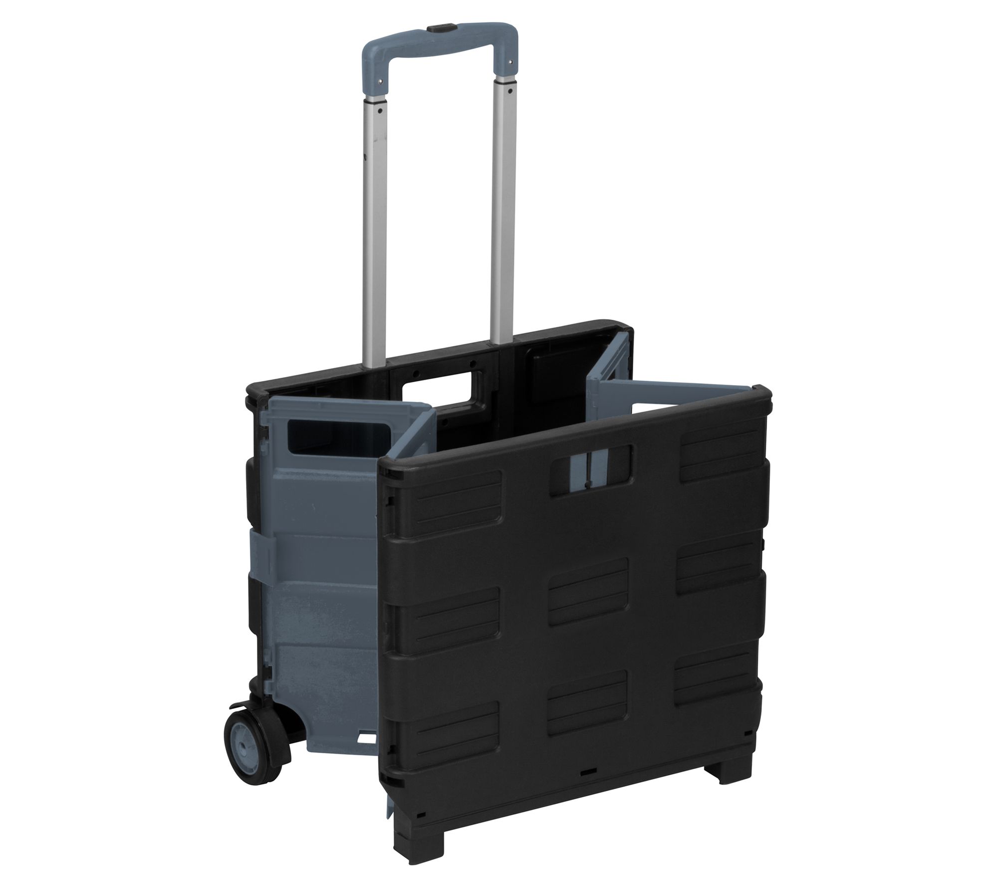 HoneyCanDo FoldUp Rolling Storage Cart WithHandle