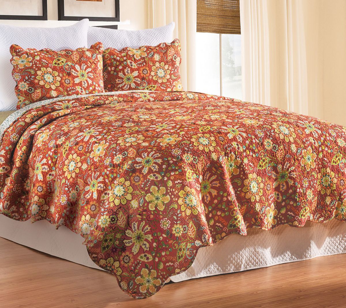 Ghisella Full/Queen Quilt Set by Valerie