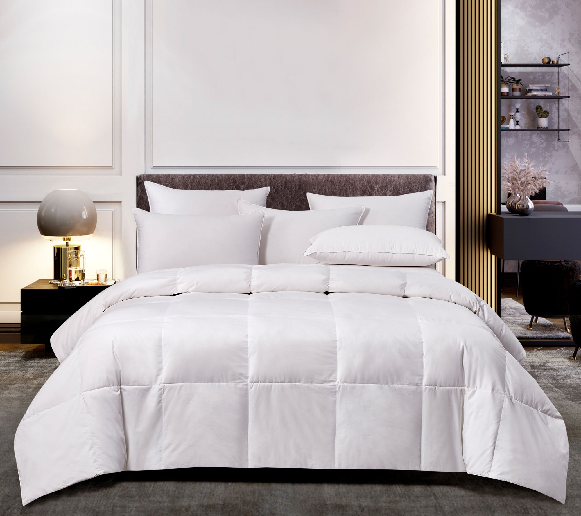 Cannon Light Warm Goose Feather& Down Fiber Comforter Twin