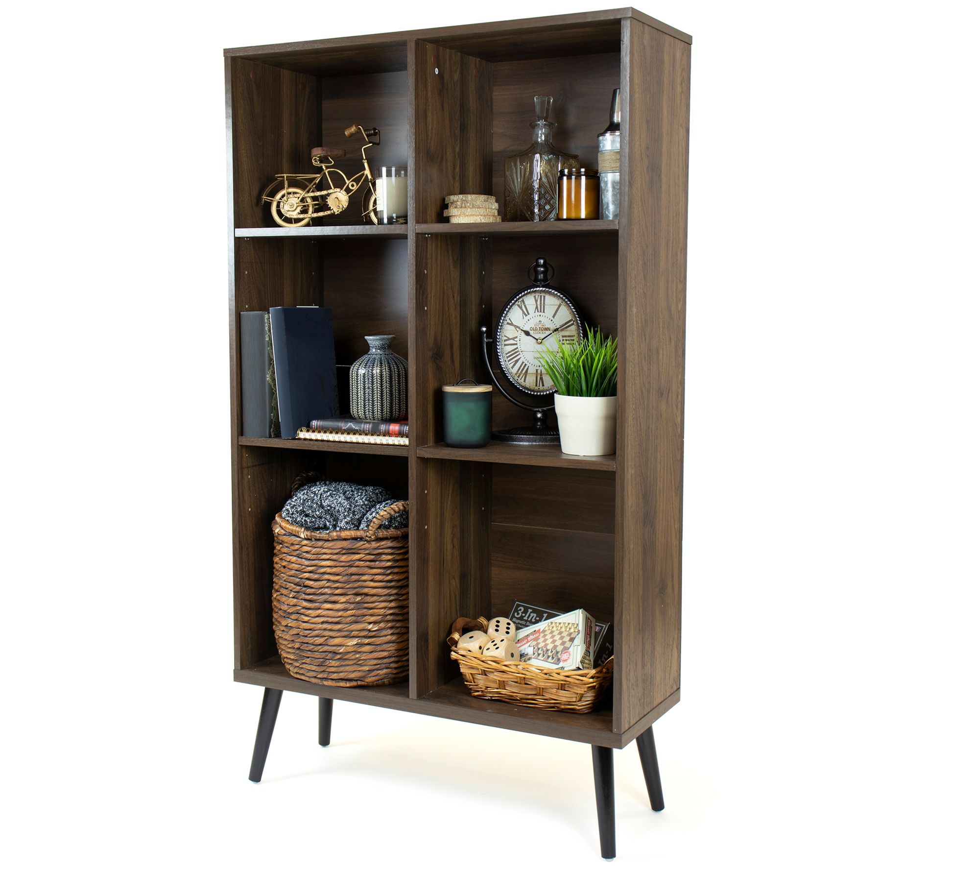 Humble Crew book case adjustable shelves black