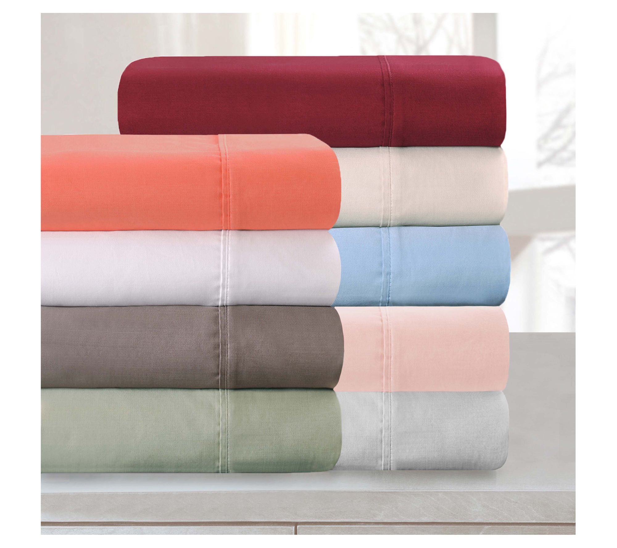 Superior 700Thread Count Solid Pillowcase Set, King