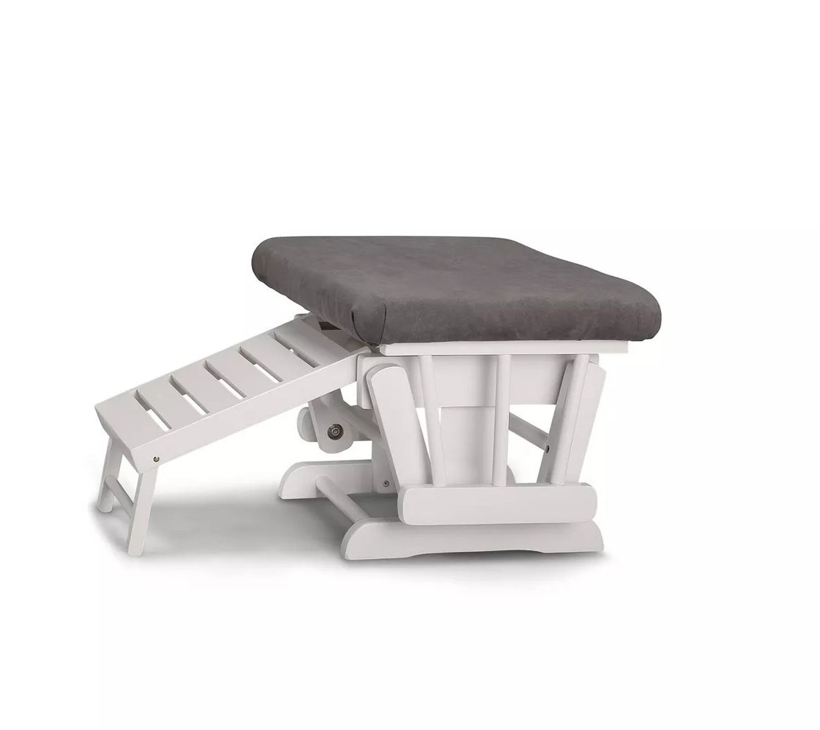 Graco Sterling SemiUpholstered Glider and Nurs ing Ottoman