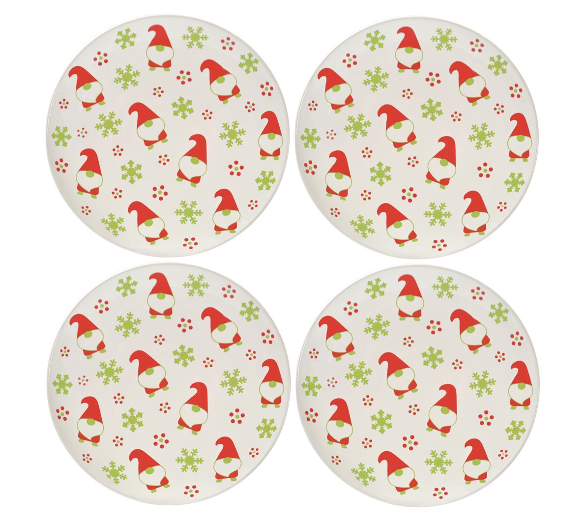 Temp-tations Seasonal Set of (4) Essential Dinner Plates - QVC.com