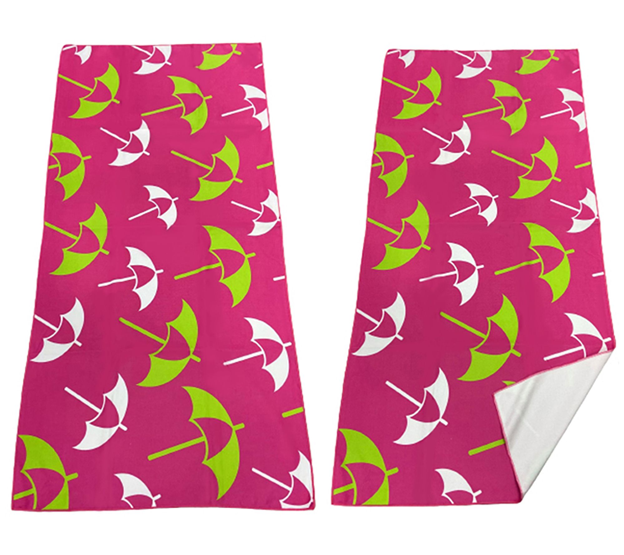 Temp-tations Set of (2) 60" Beach Towels