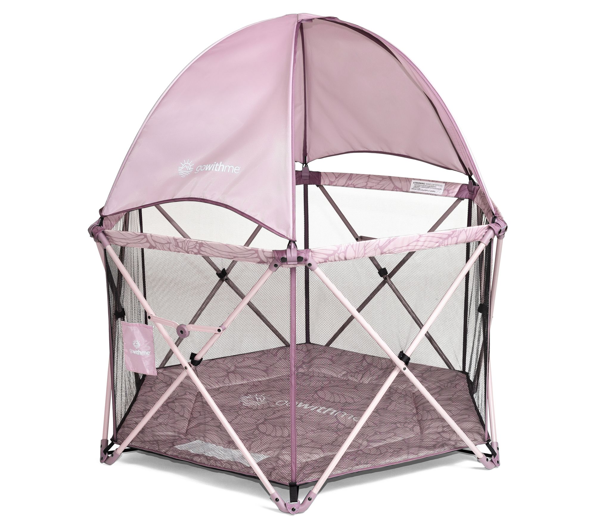 Baby Delight Go With Me Portable Playard w/ Canopy and Pad