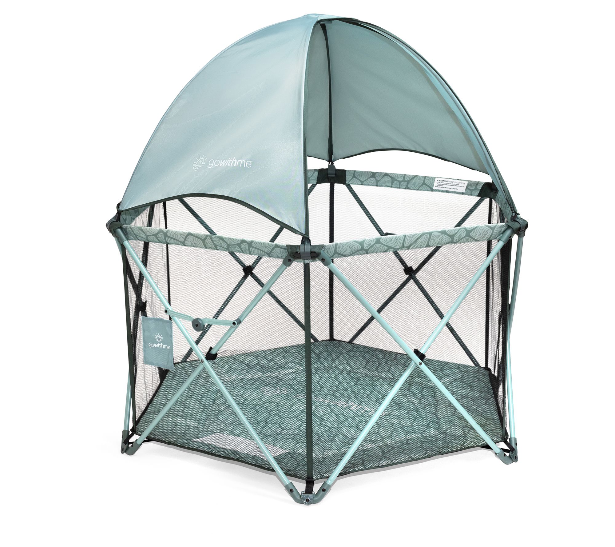 Baby Delight Go With Me Portable Playard w/ Canopy and Pad