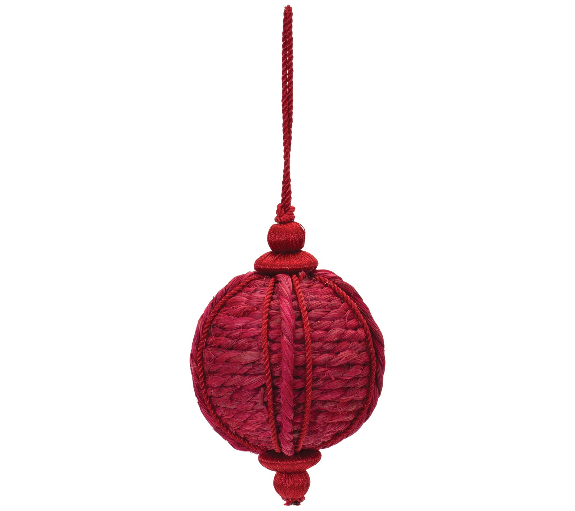 Melrose Jute Onion Ornament (Set of 6)