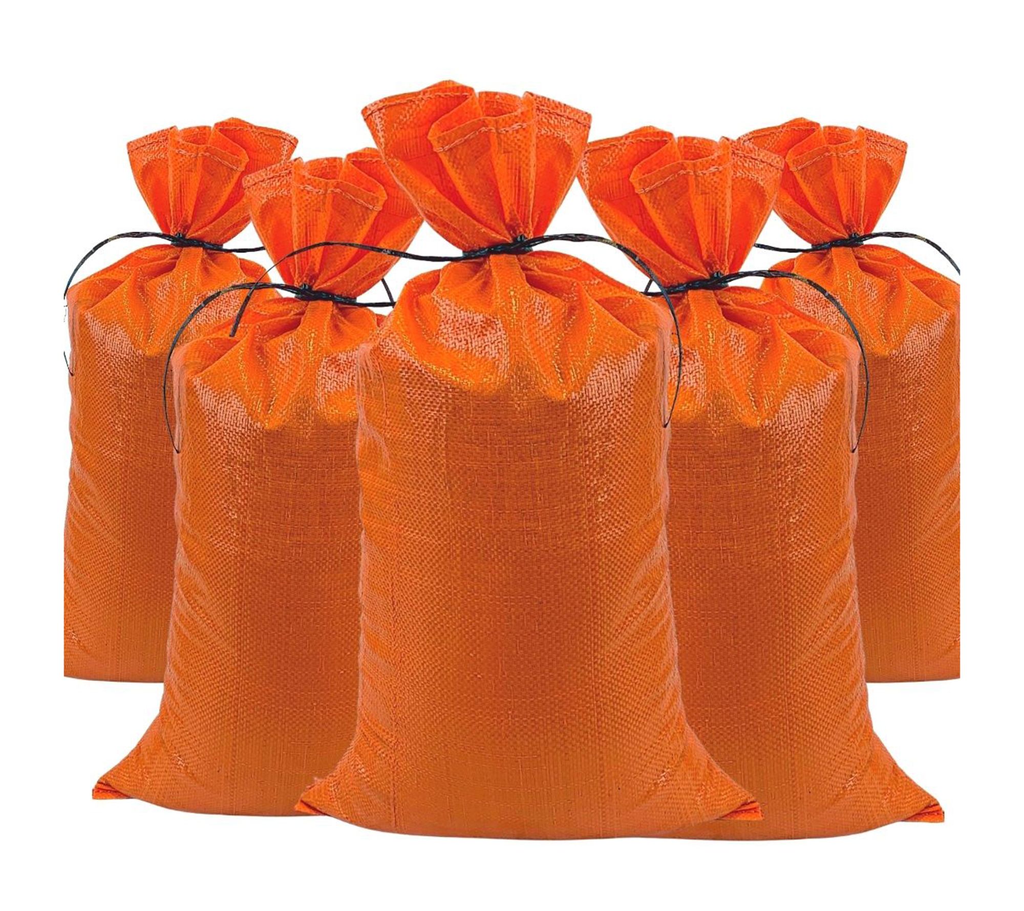DuraSack 100 Pack Heavy Duty Empty Sand Bags with Tie Strings