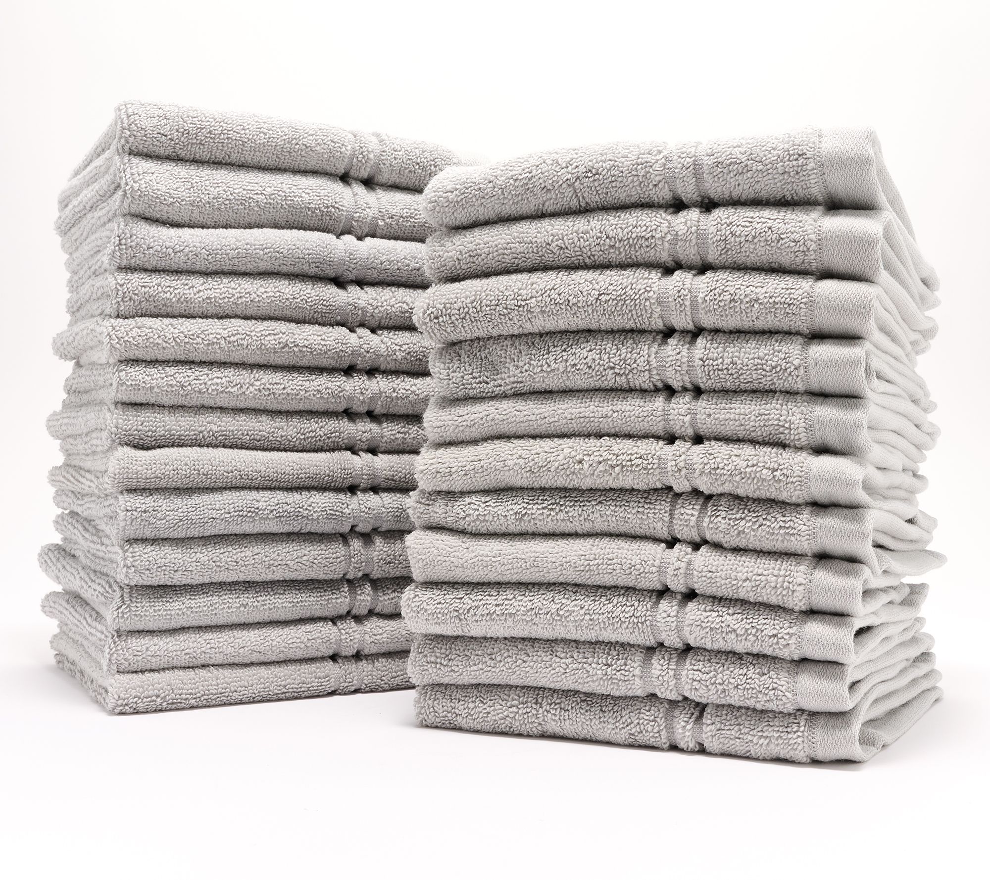 "As Is" Home Reflections 100% Cotton 24-pc Washcloths