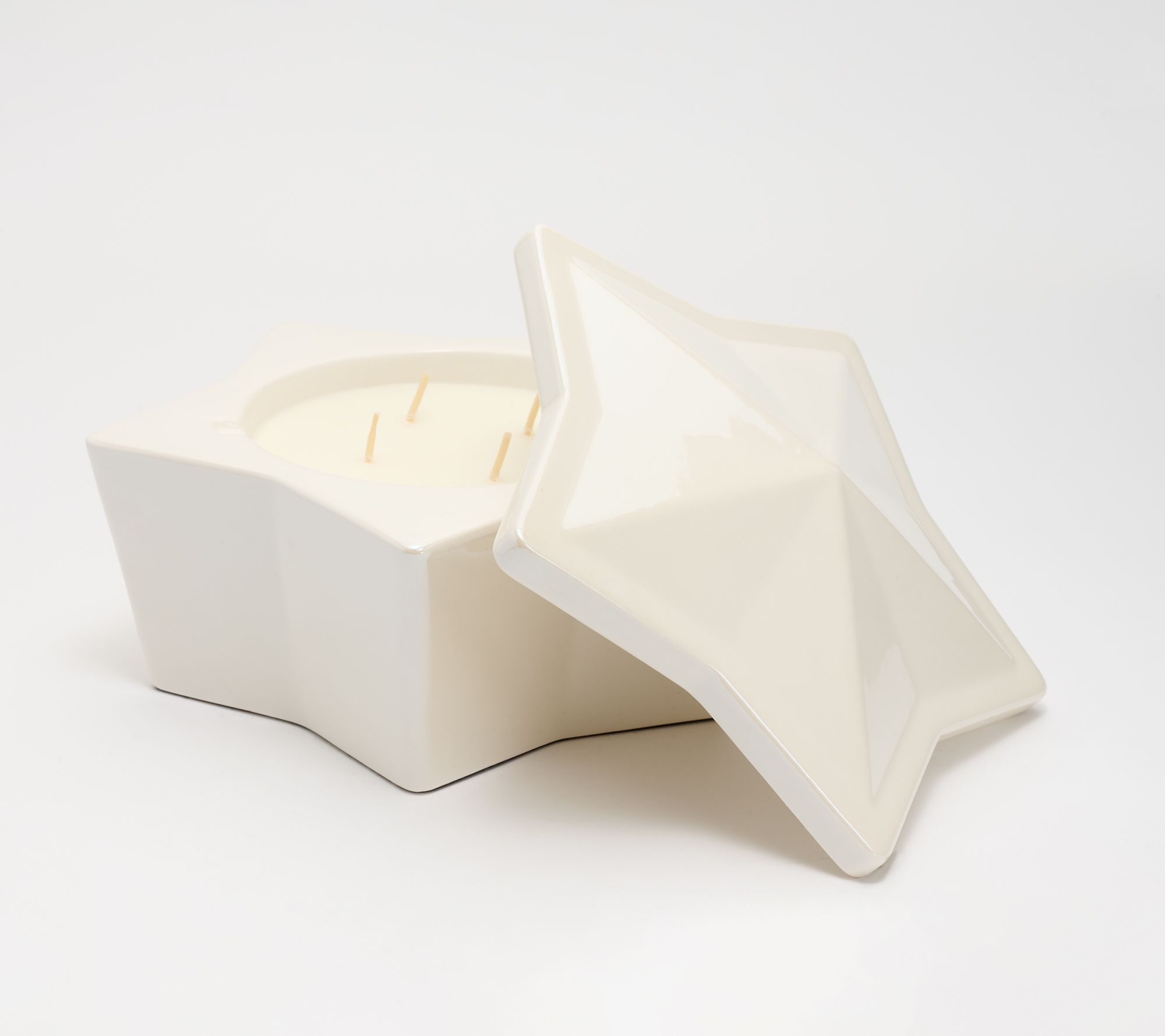  HomeWorx by Slatkin + Co. 14oz Smores Filled Star Candle
