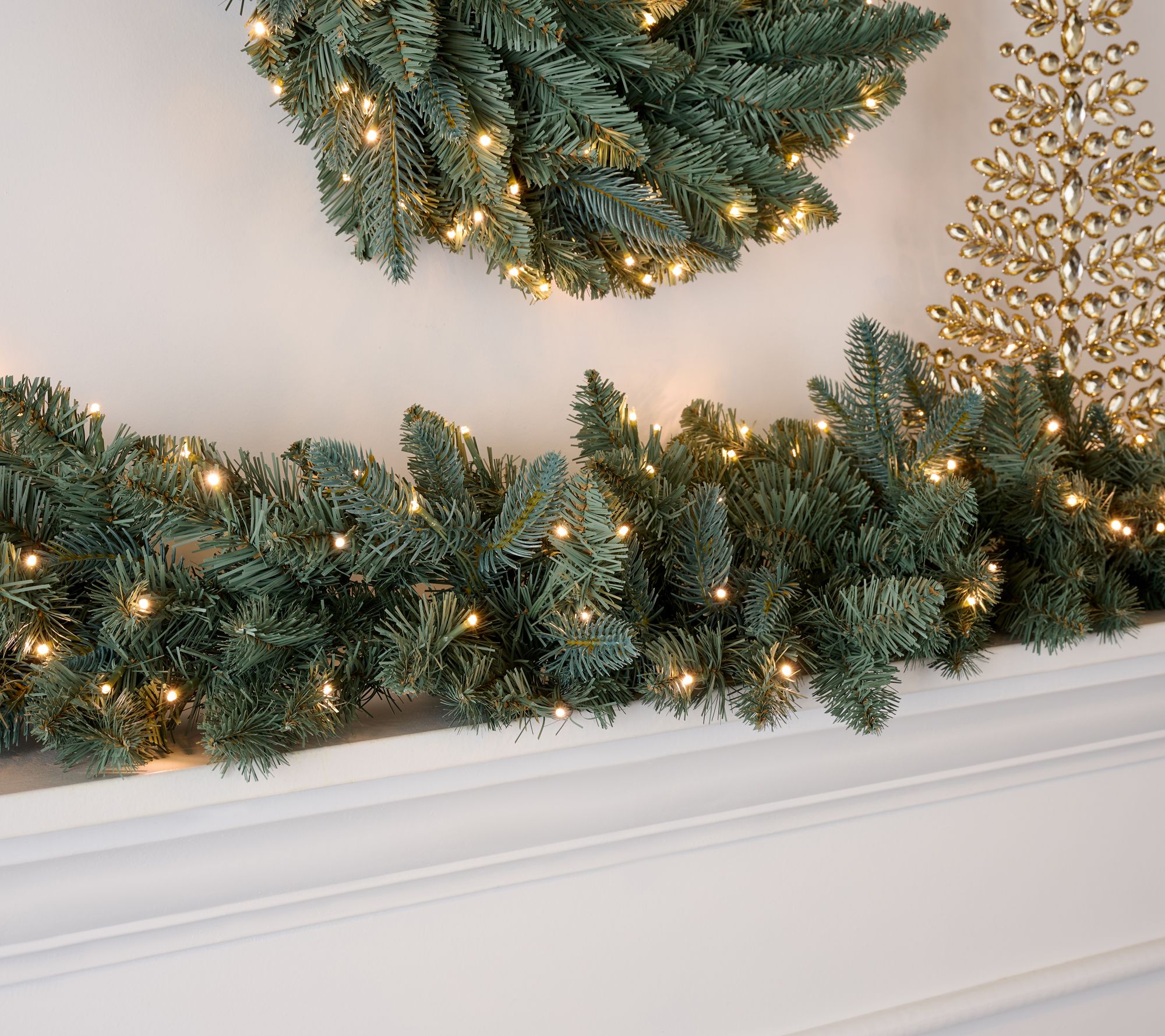 "As Is" Bethlehem Lights 72" Garland with Micro LEDs