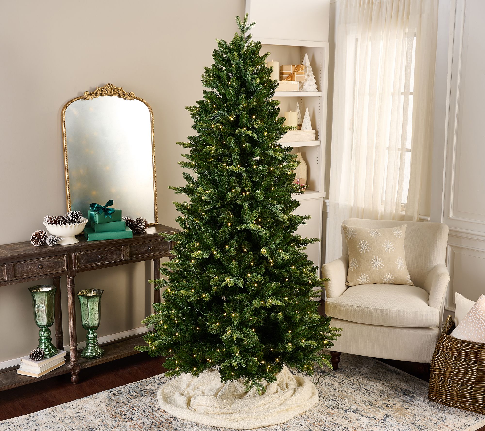 "As Is" Bethlehem Lights 8.5' Color Prism Christmas Tree