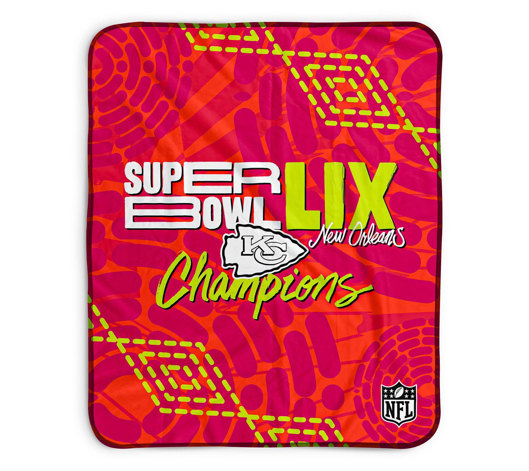 Pegasus Sports KC Chiefs Super Bowl LIX Champslanket
