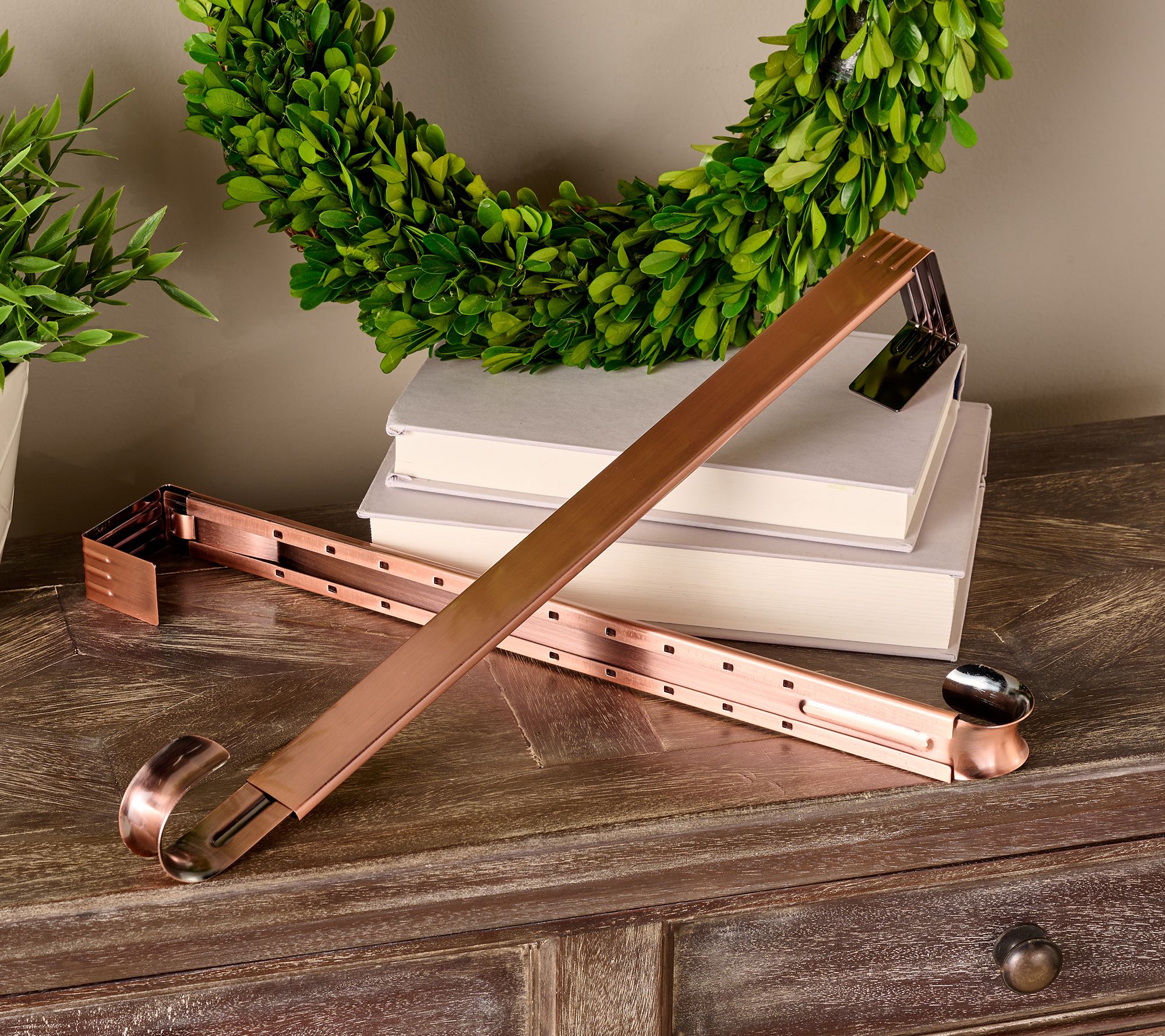 "As Is" Home Reflections Set of 2 Adjustable Wreath Hangers