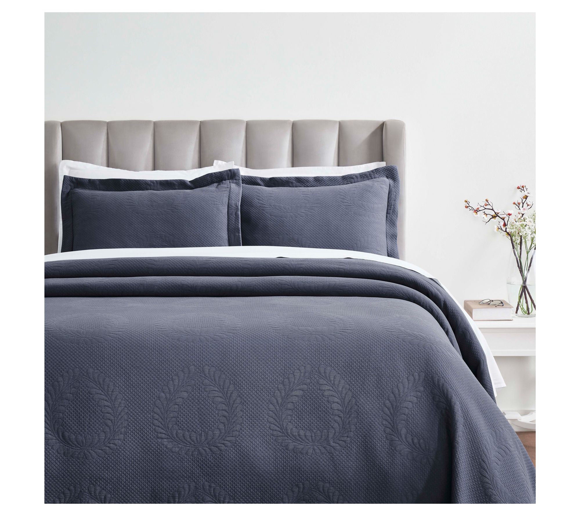 Superior Peploi Cotton Bedspread and Sham Set,Queen