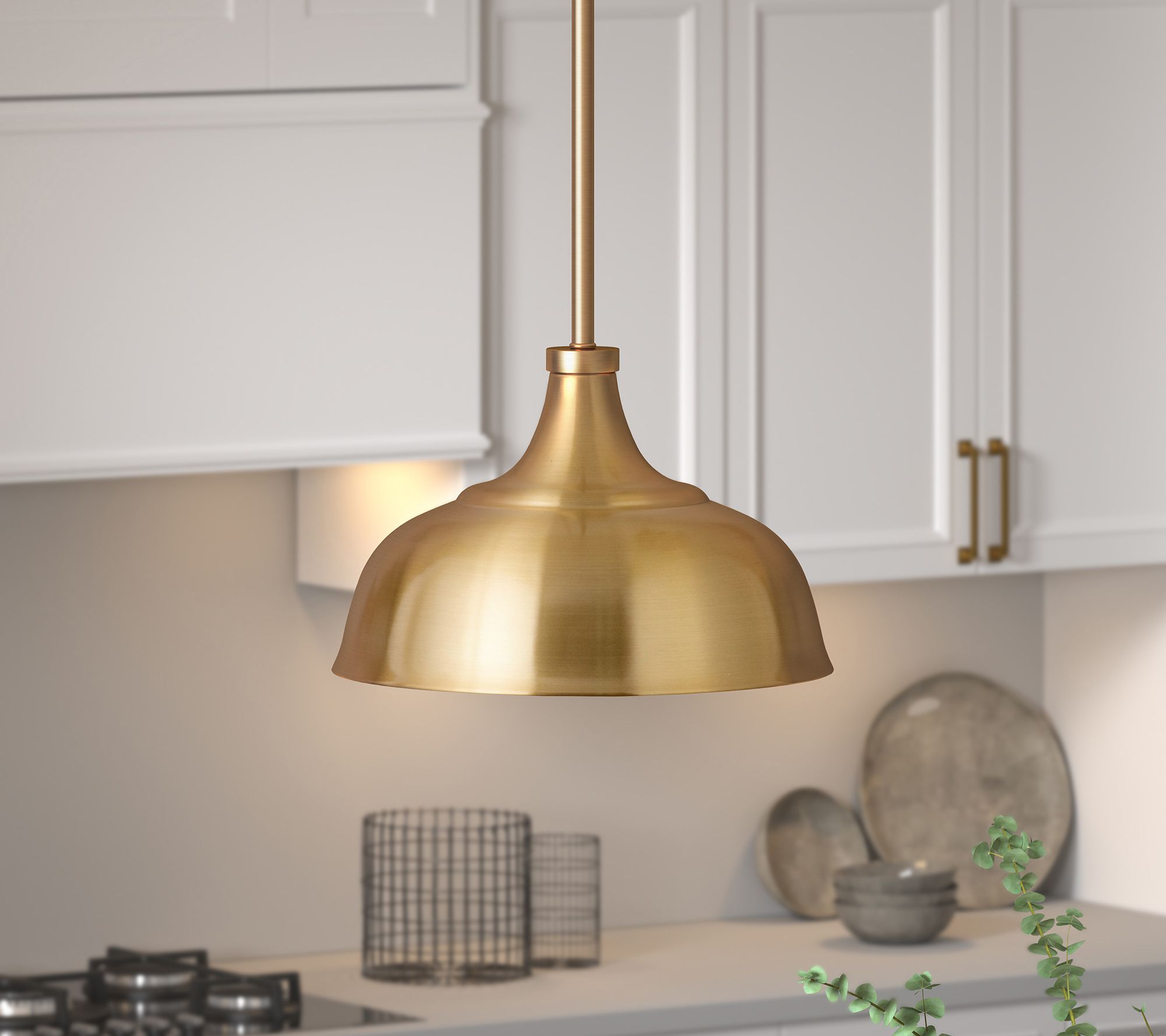 Hudson&Canal Mackenzie Pendant with Metal Shade