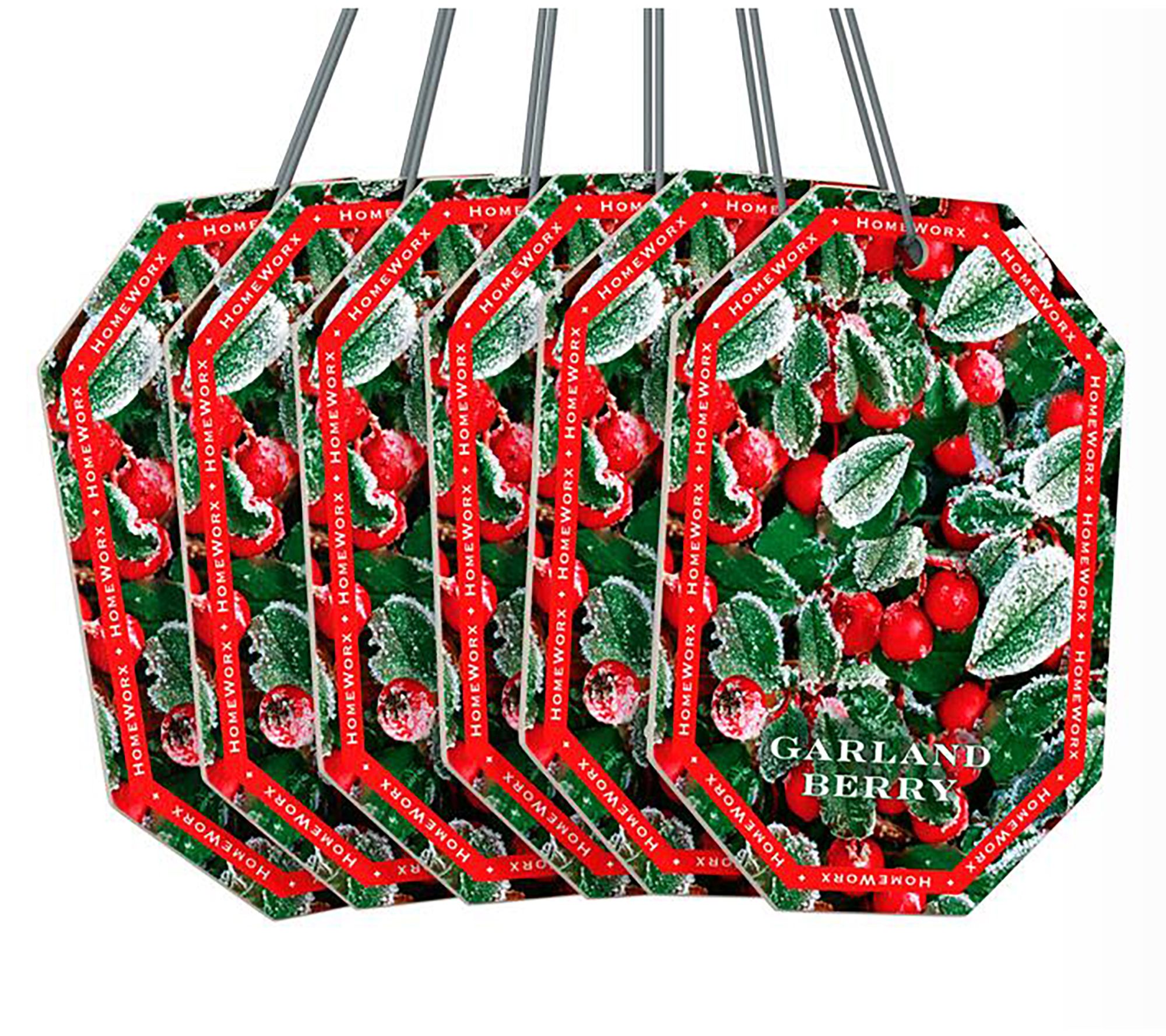 "As Is" HomeWorx by Slatkin + Co. S/6 Holiday Auto Air Fresh