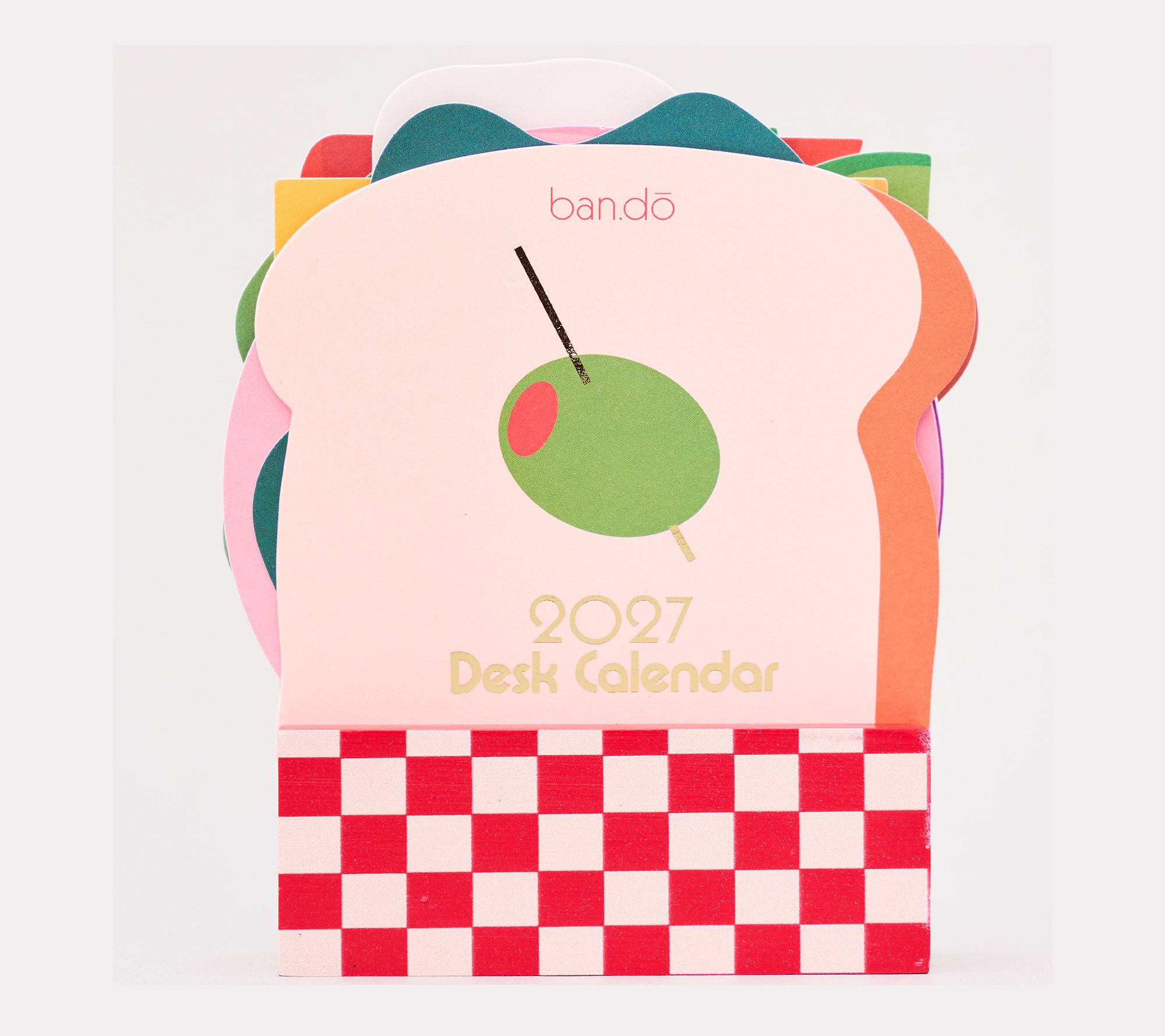 ban.do Sandwich Desktop Calendar