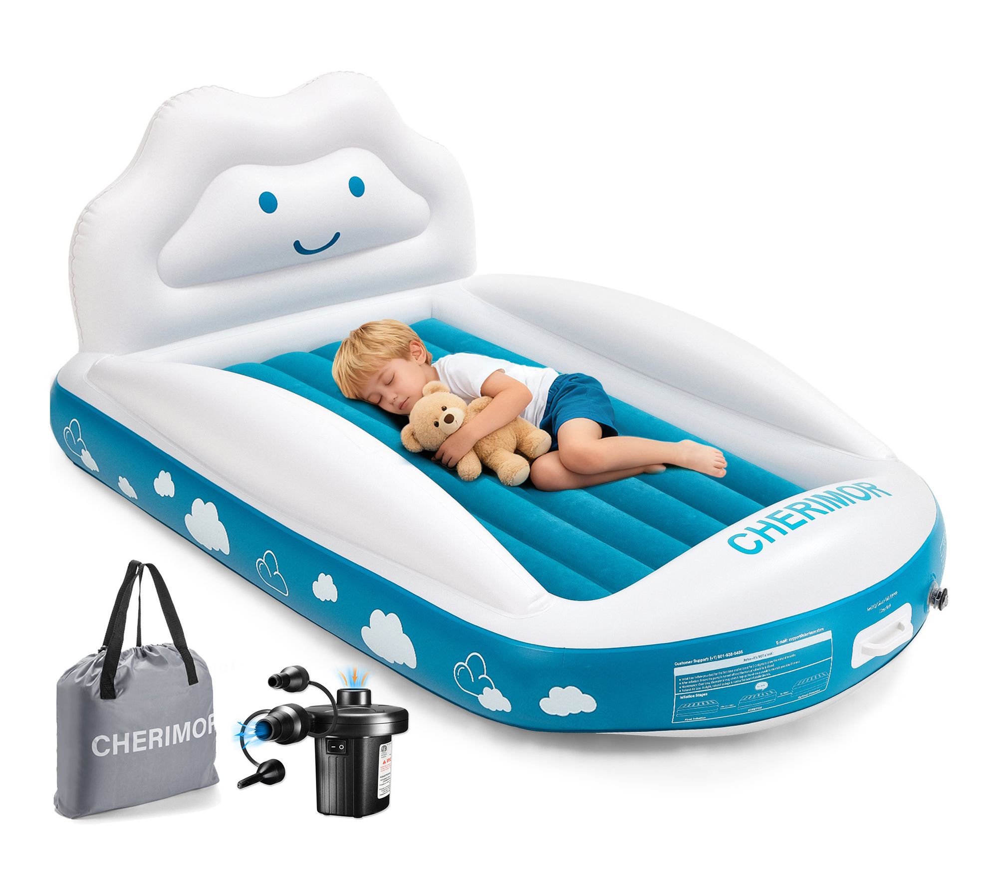 Teamson Select 11" Toddler Travel Air Mattress Bed