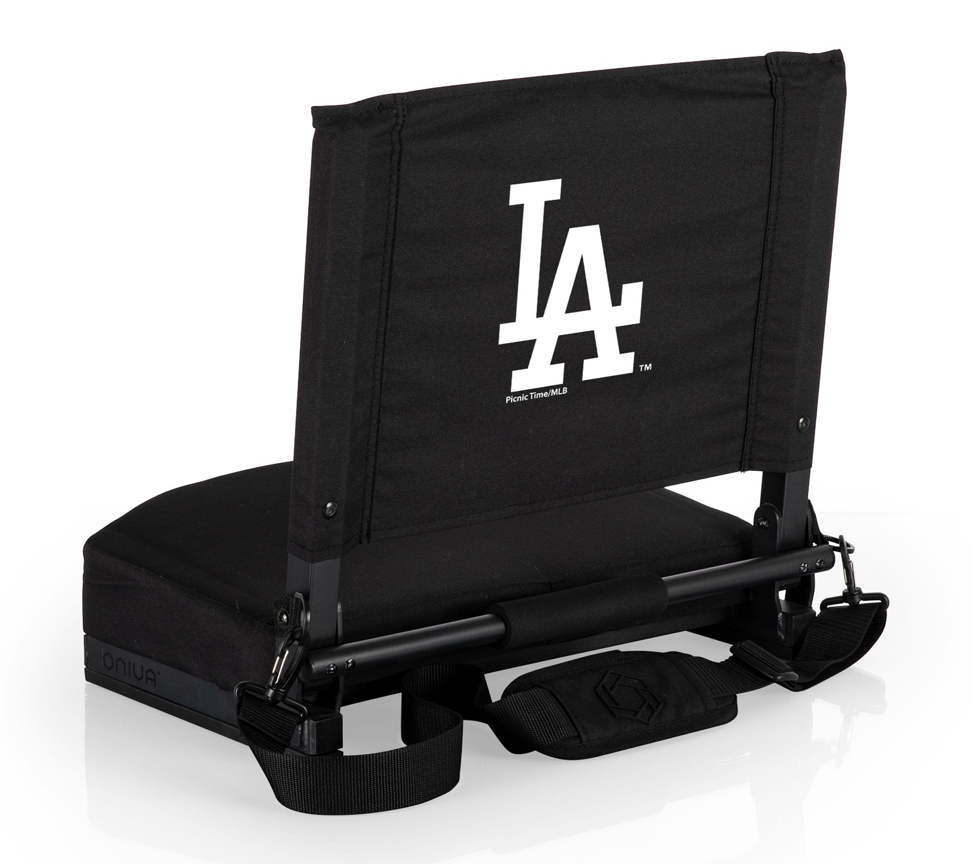 Oniva MLB Black Gridiron Portable Stadium Seat