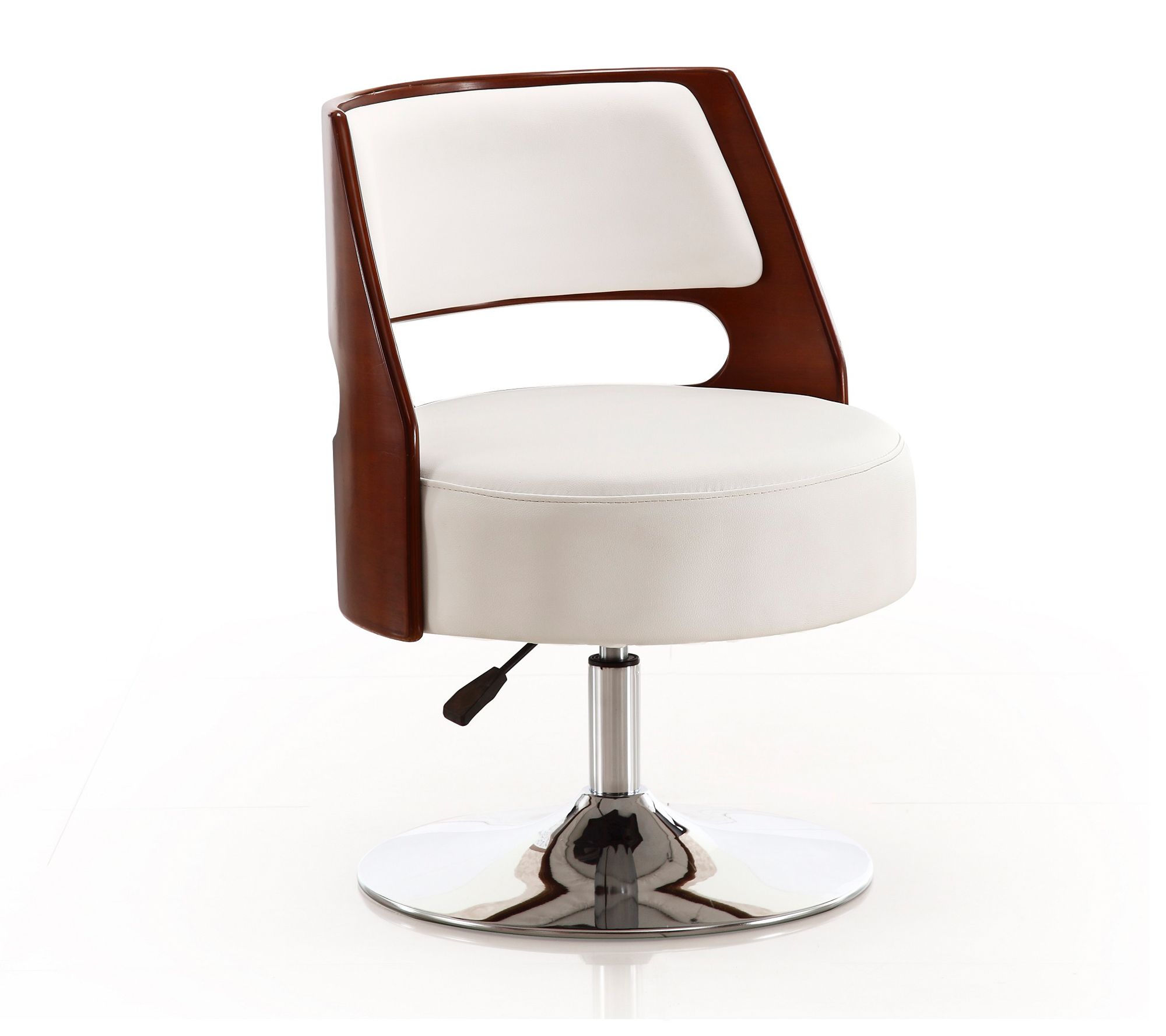 Salon Adjustable Height Swivel Accent Chair