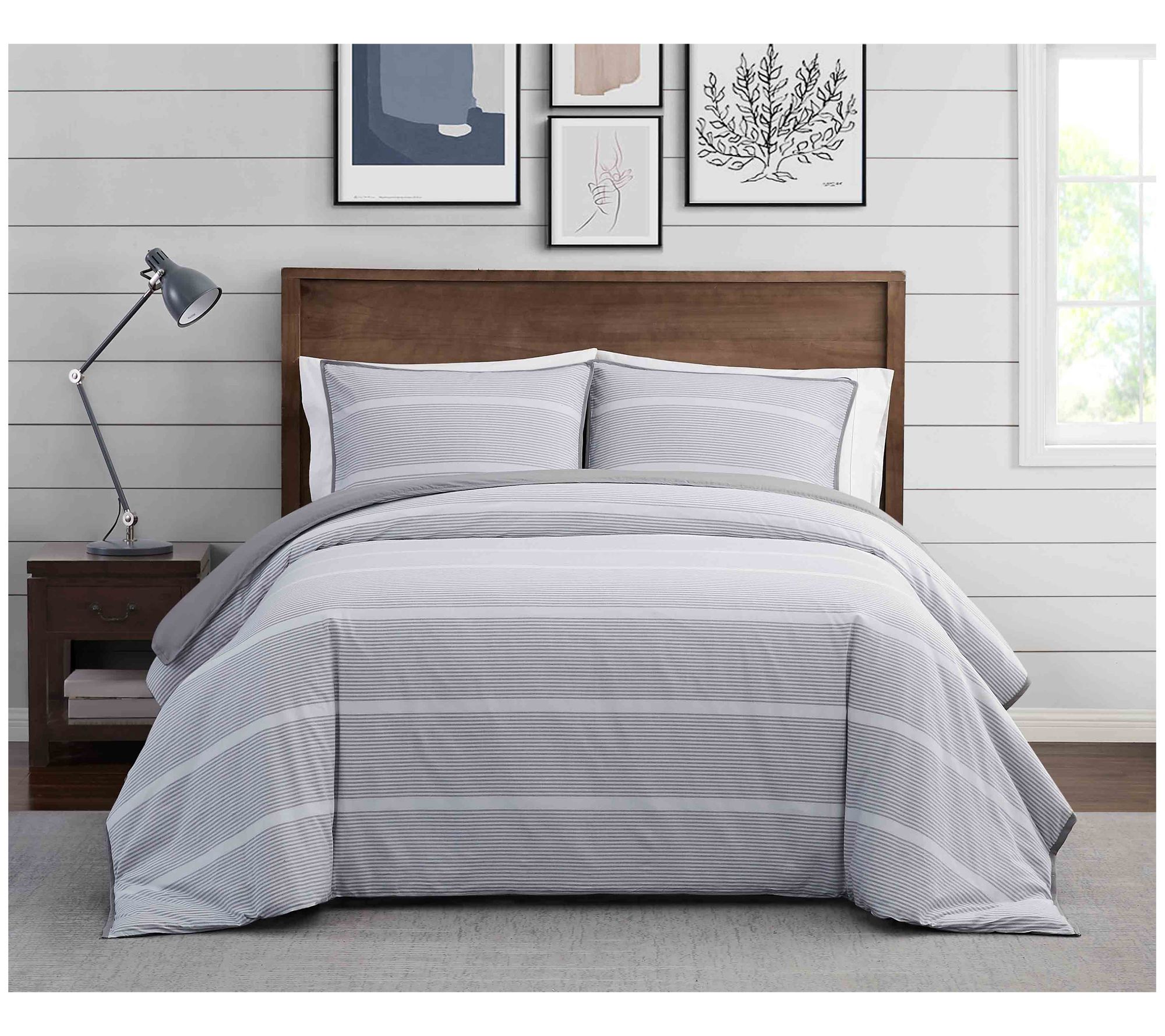 Brooklyn Loom Niari Yarn Dye Stripe Twin/Twin XL Comforter Set