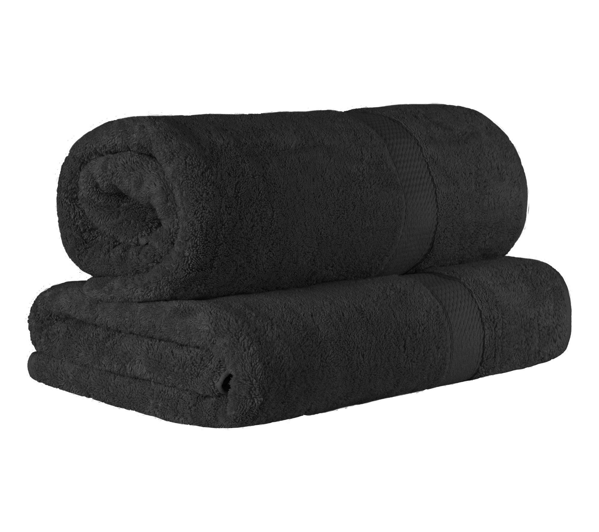 Superior Egyptian Cotton Solid Quick-Drying 2 PBath Set