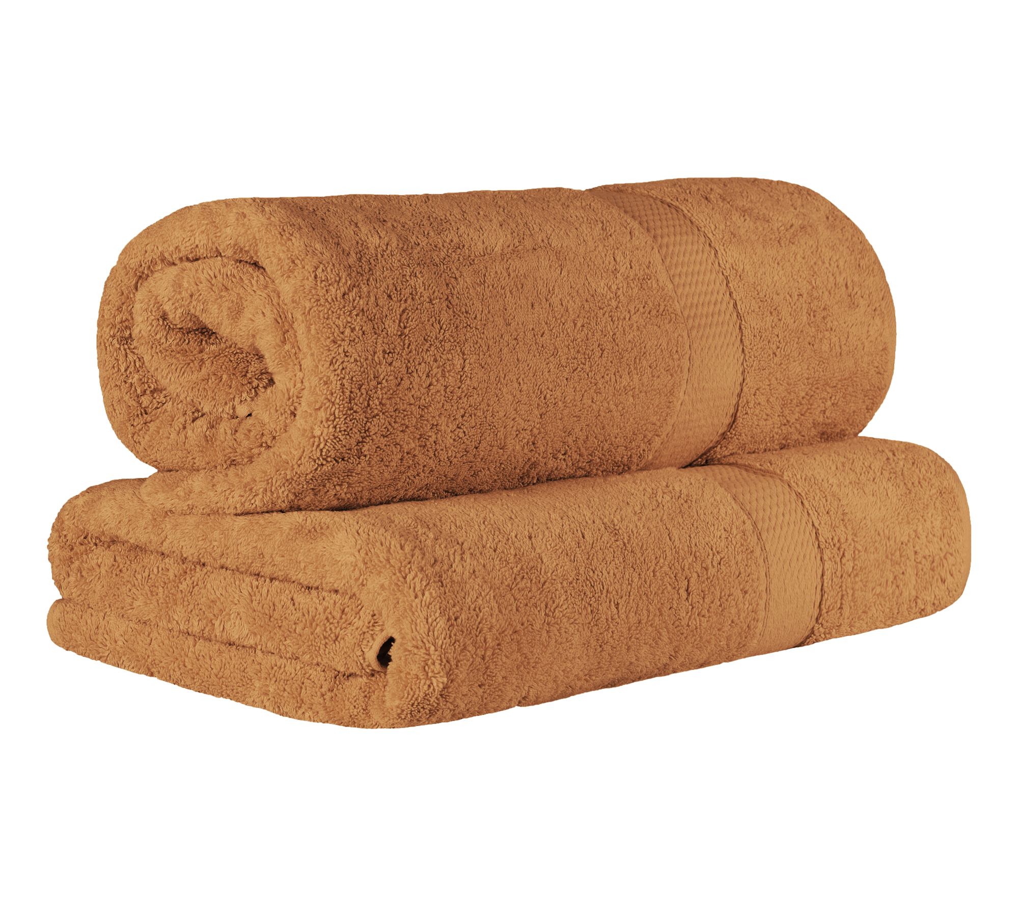 Superior 900GSM Egyptian Cotto n Absorbent 2-P iece Bath Set Set