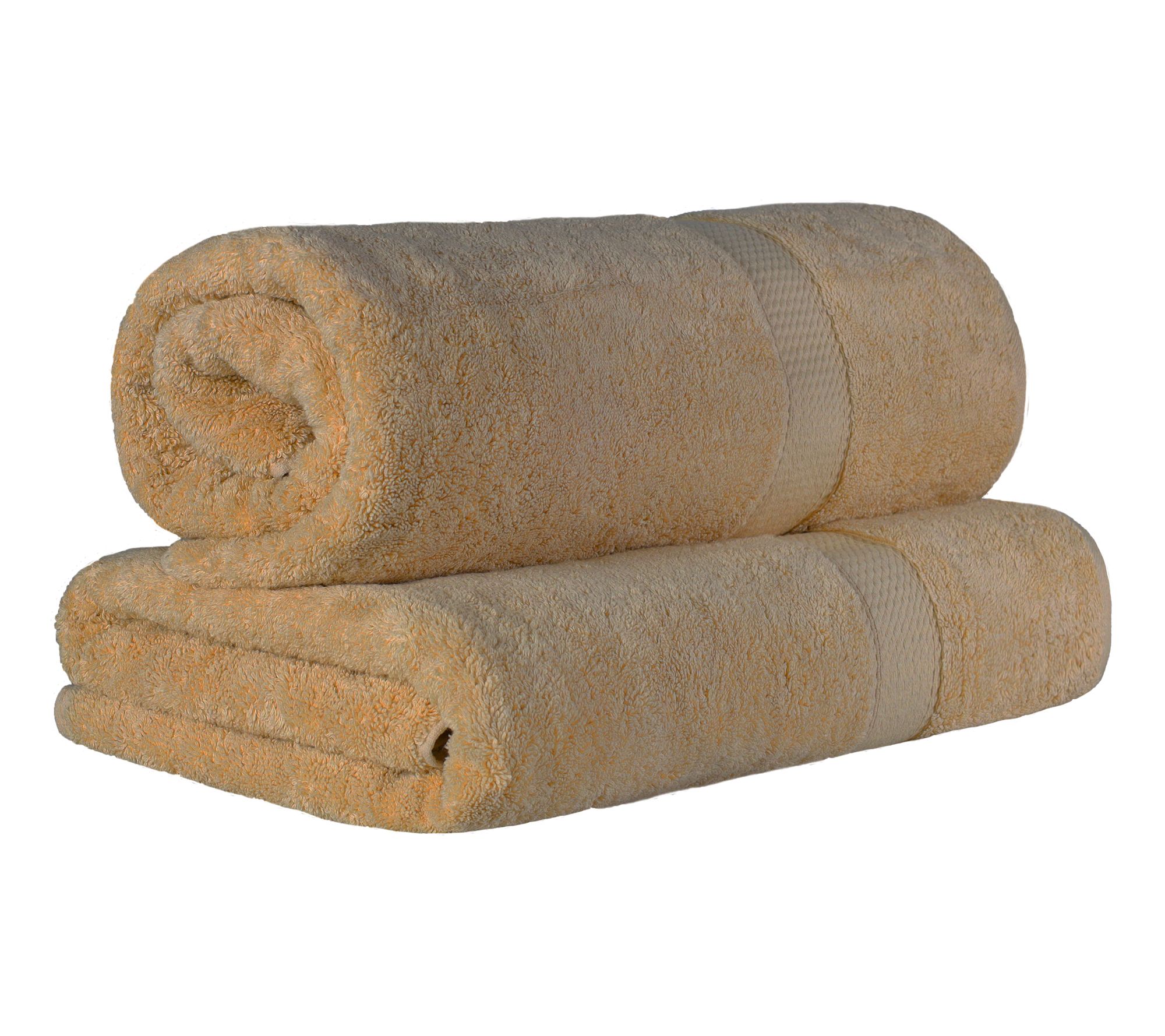 Superior Egyptian Cotton Solid Quick-Drying 2 PBath Set