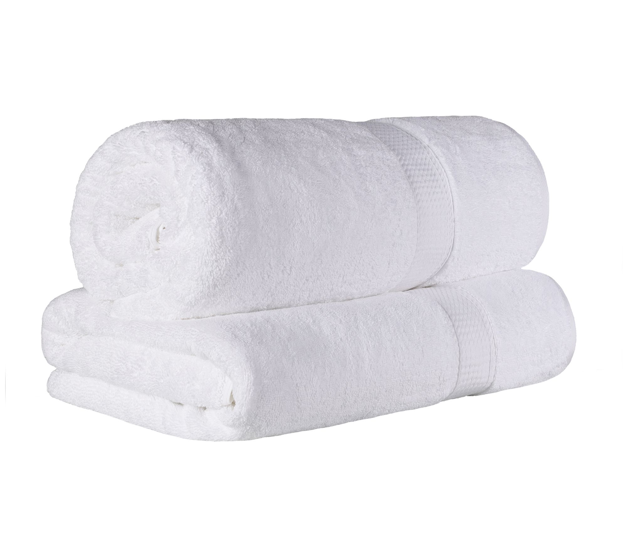 Superior Egyptian Cotton Solid Quick-Drying 2 Pc Bath Set