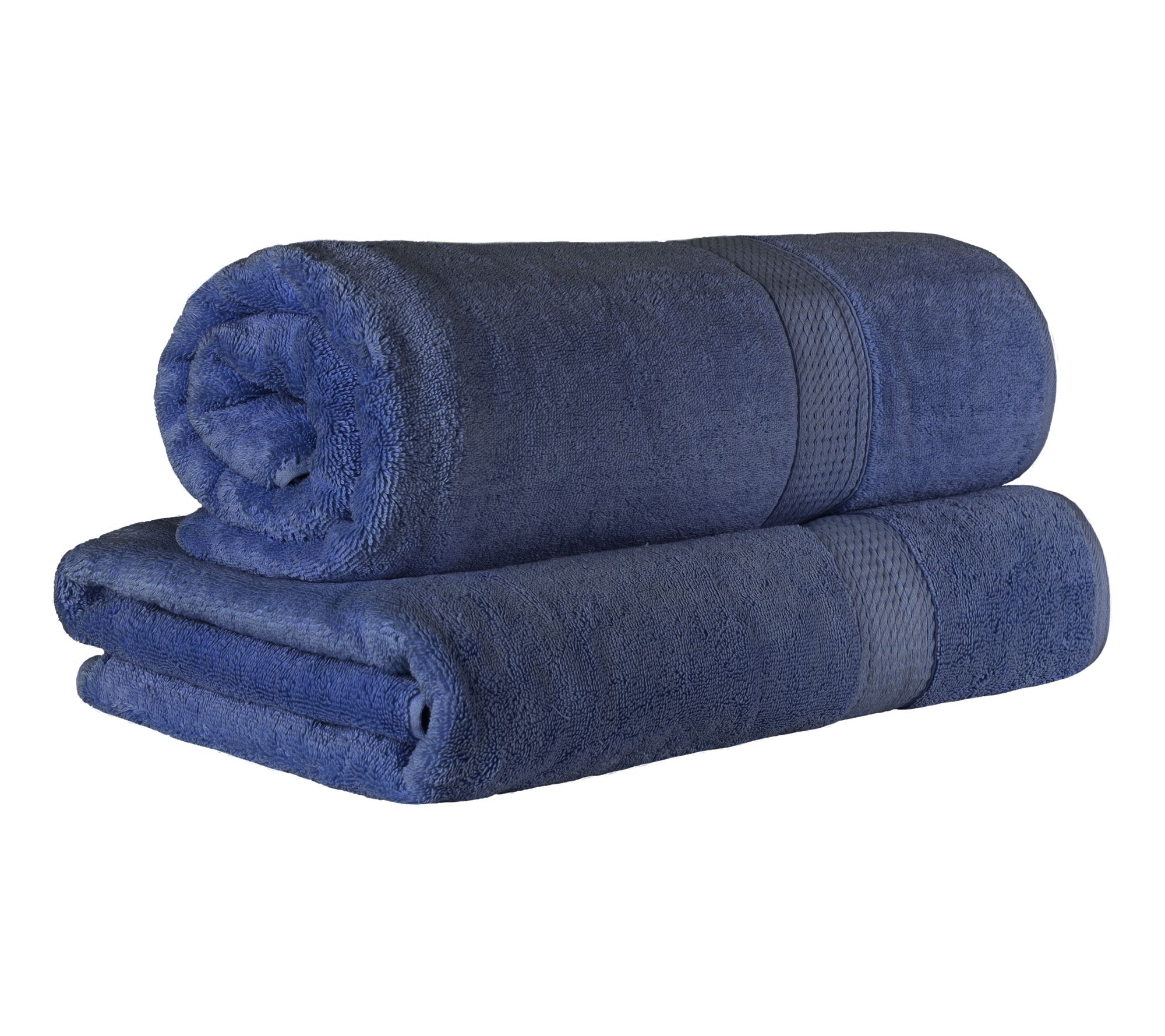 Superior Egyptian Cotton Solid Quick-Drying 2 PBath Set