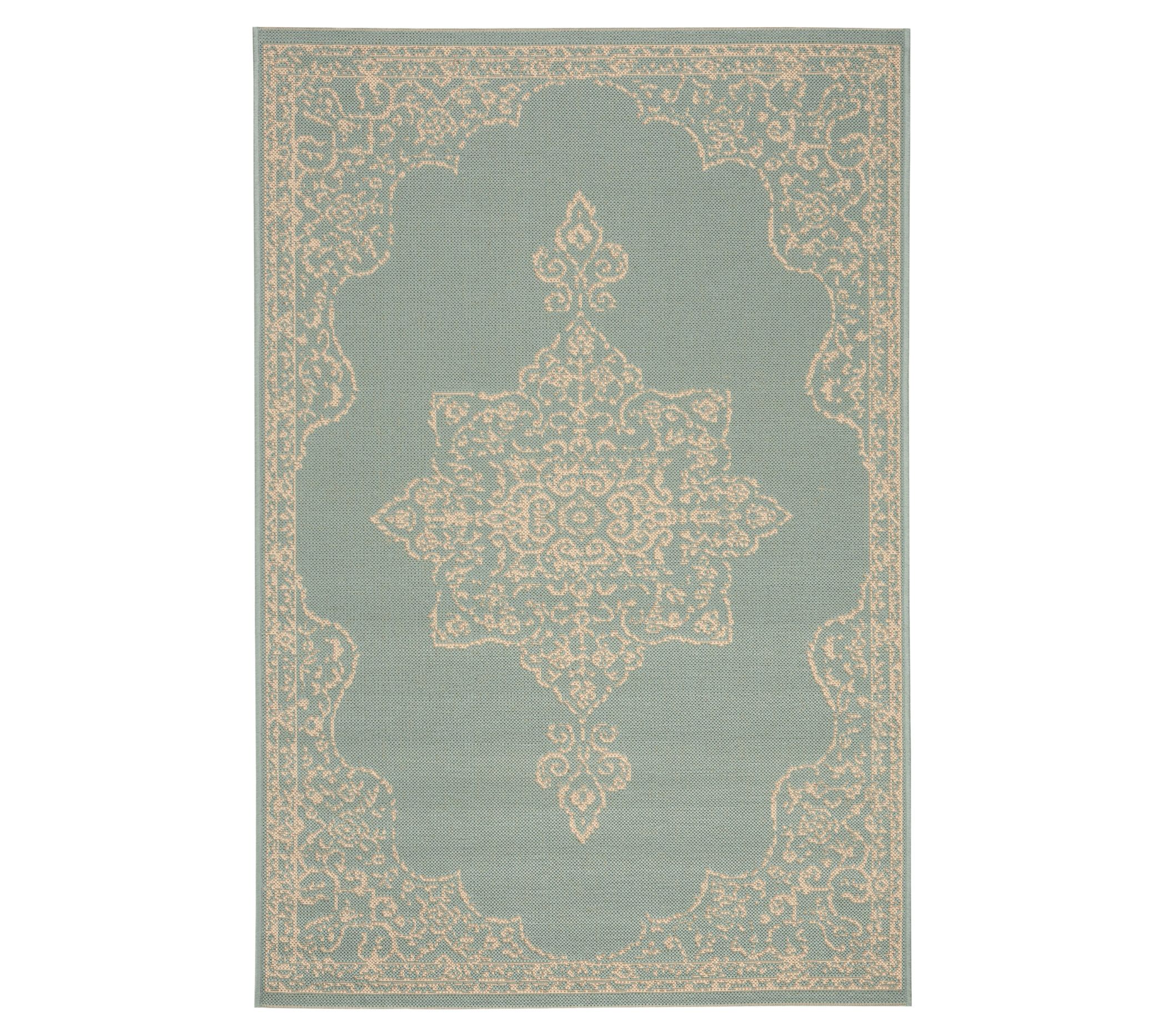 Beach House 180 Collection 4' X 6' Outdoor Rug by Valerie