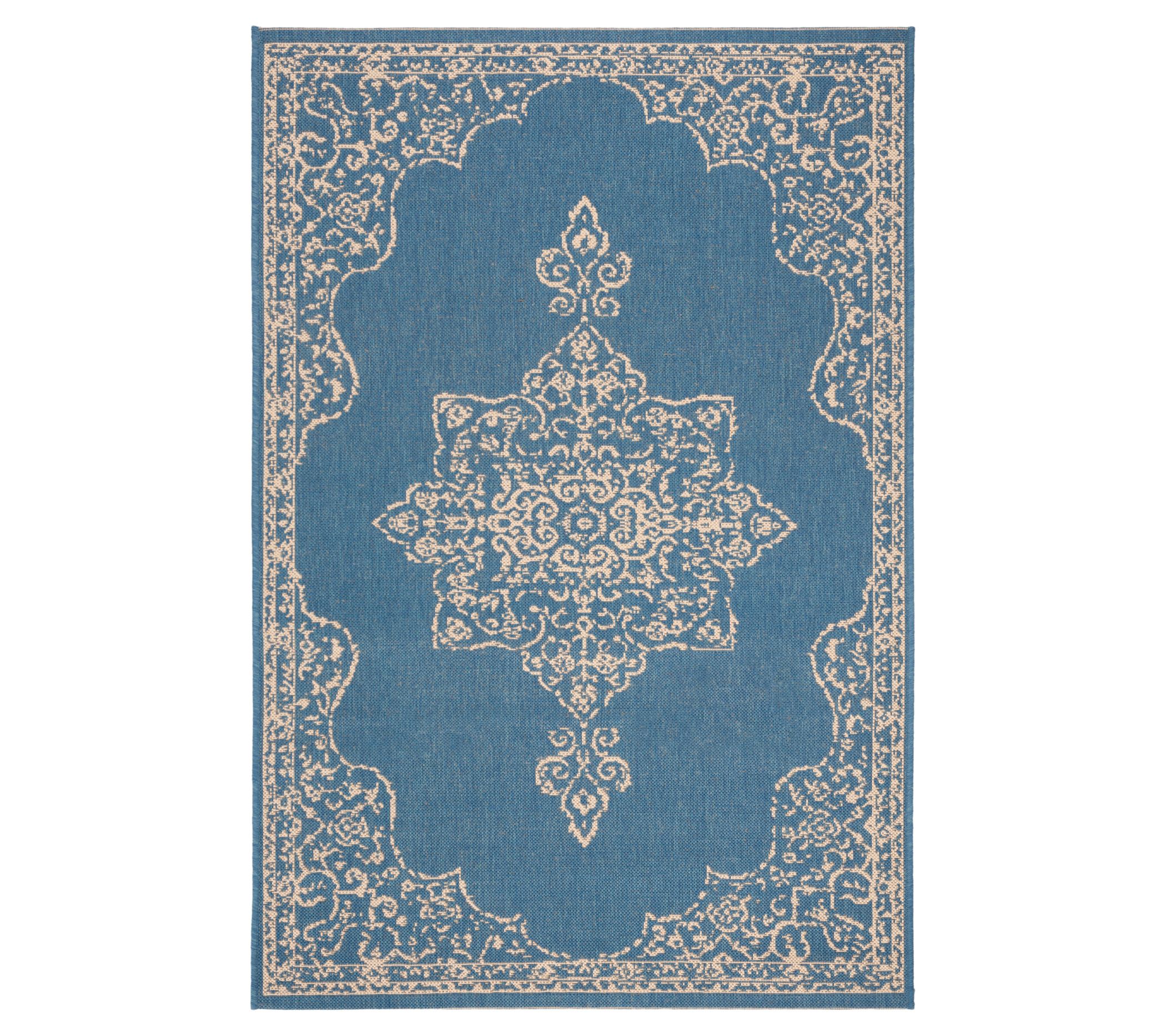 Beach House 180 Collection 4' X 6' Outdoor Rug by Valerie