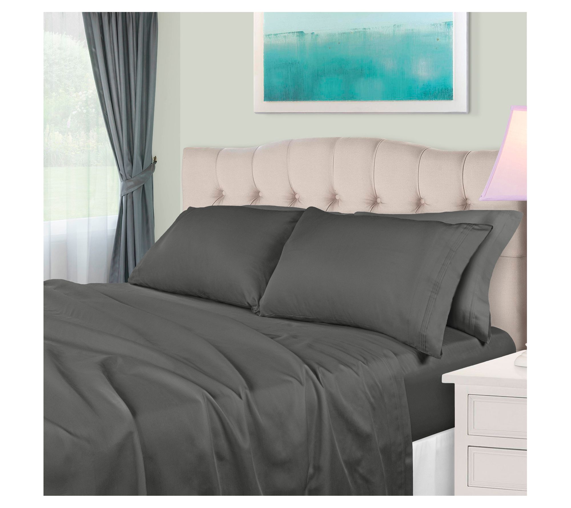 Superior 650TC Egyptian Cotton Sheets, Split King
