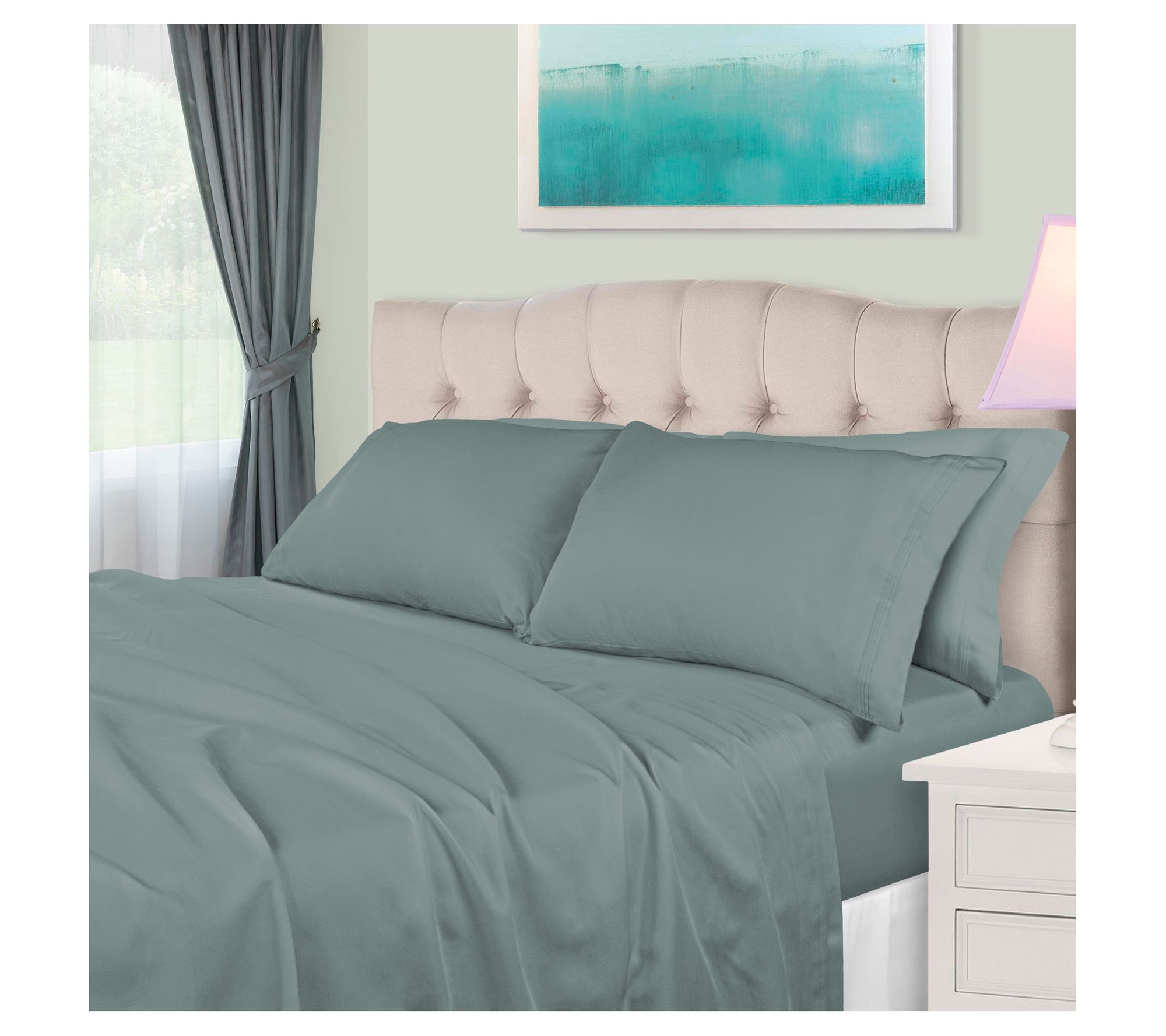 Superior 650TC Egyptian Cotton Sheets, Split King