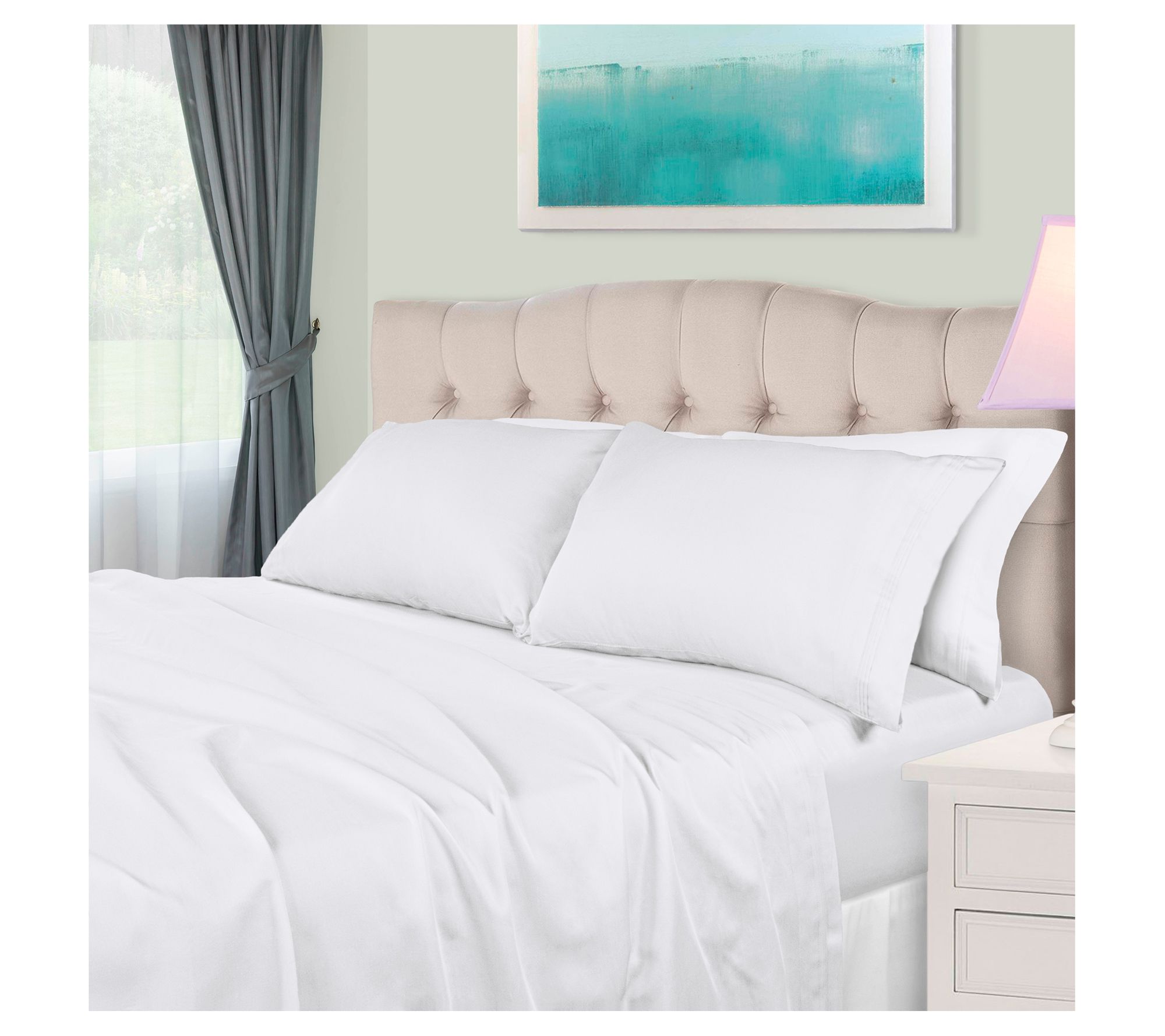 Superior 650TC Egyptian Cotton Sheets, Split King