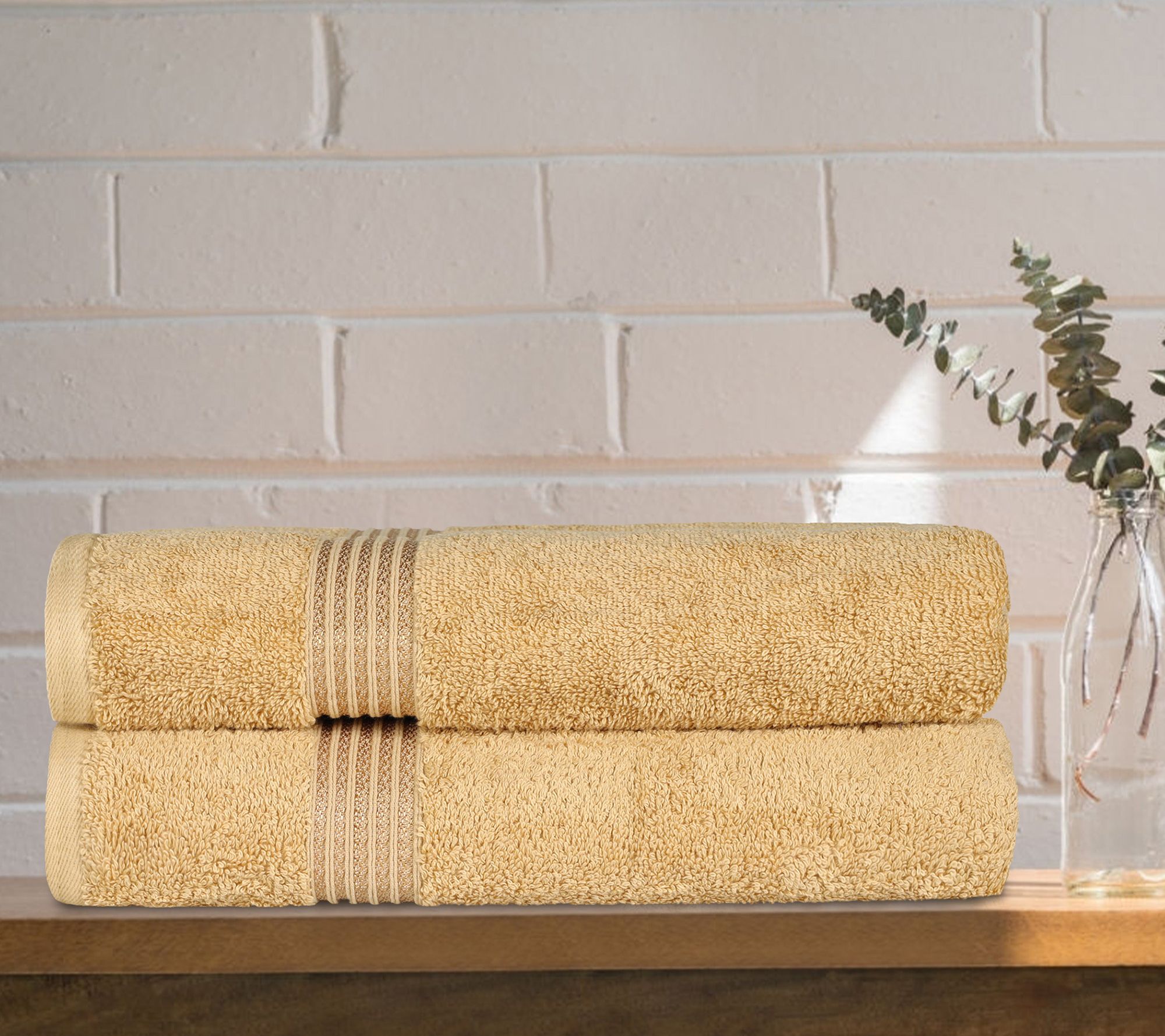 SUPERIOR 4-piece Egyptian Cotton Bath Towel Set