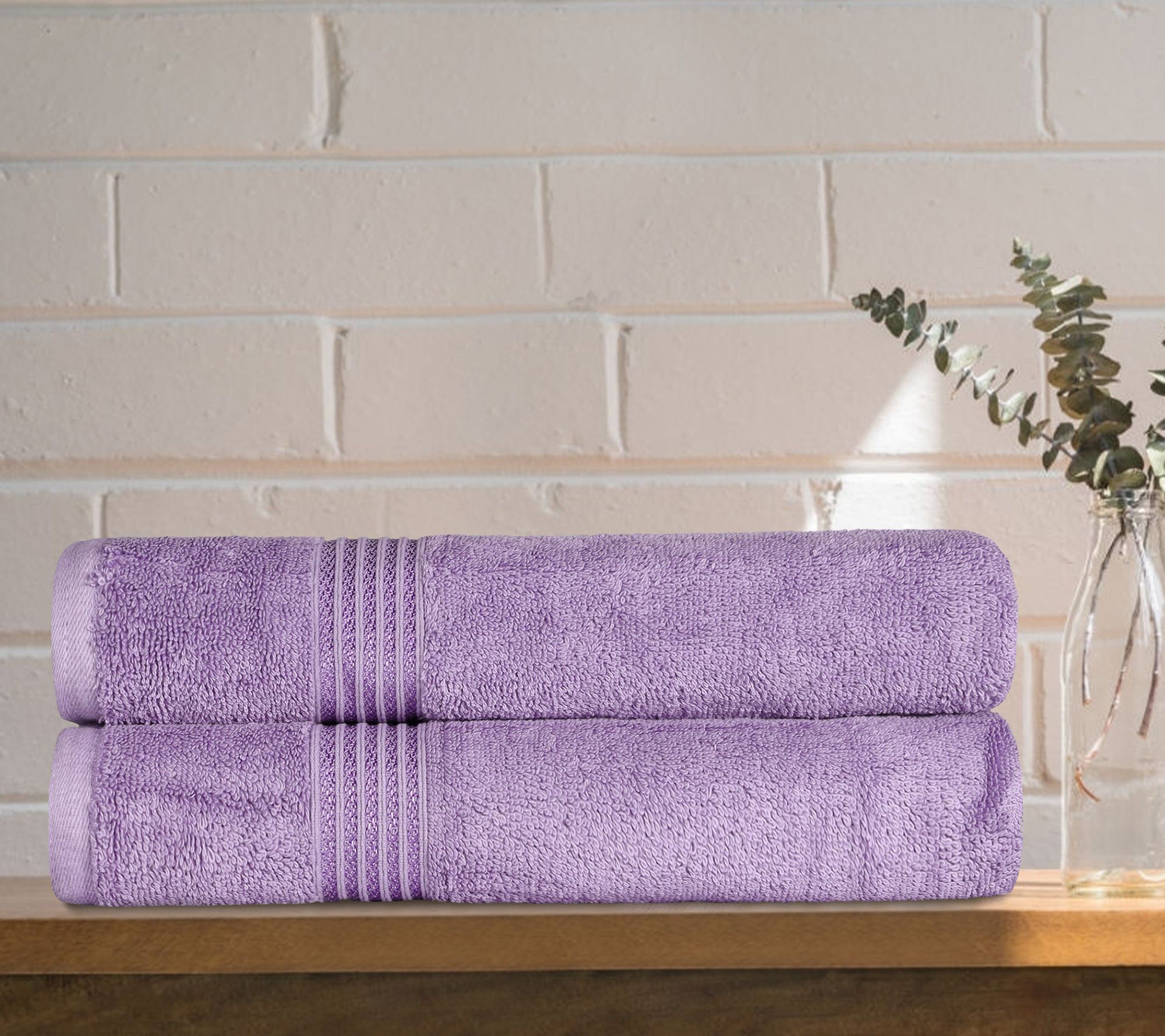 Superior Egyptian Cotton 2-Piece Heritage Bathheet Set