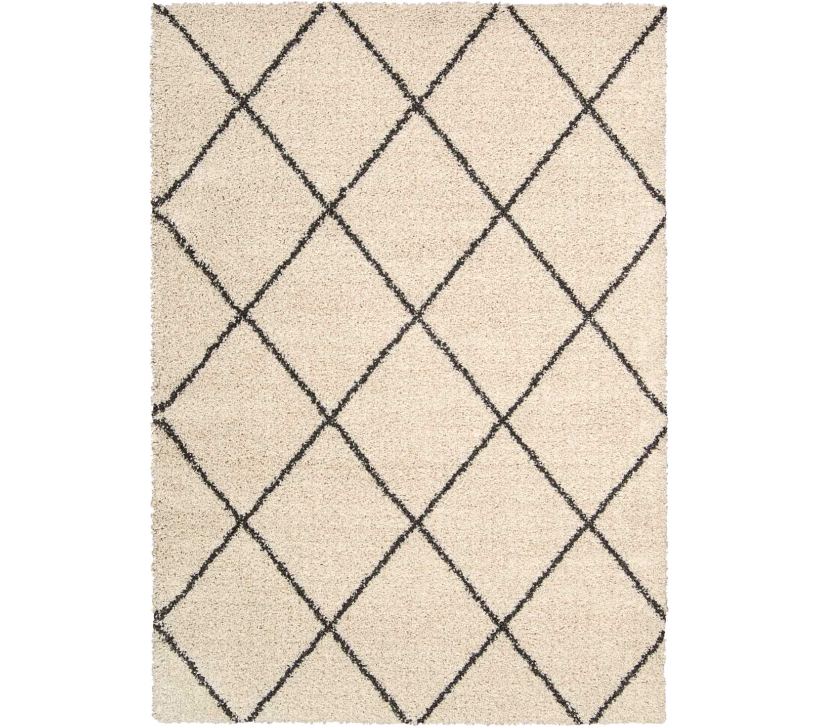 Nourison Brisbane 8'2" x 10' Trellis Shag Rug