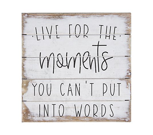 Live For The Moments Wall Art