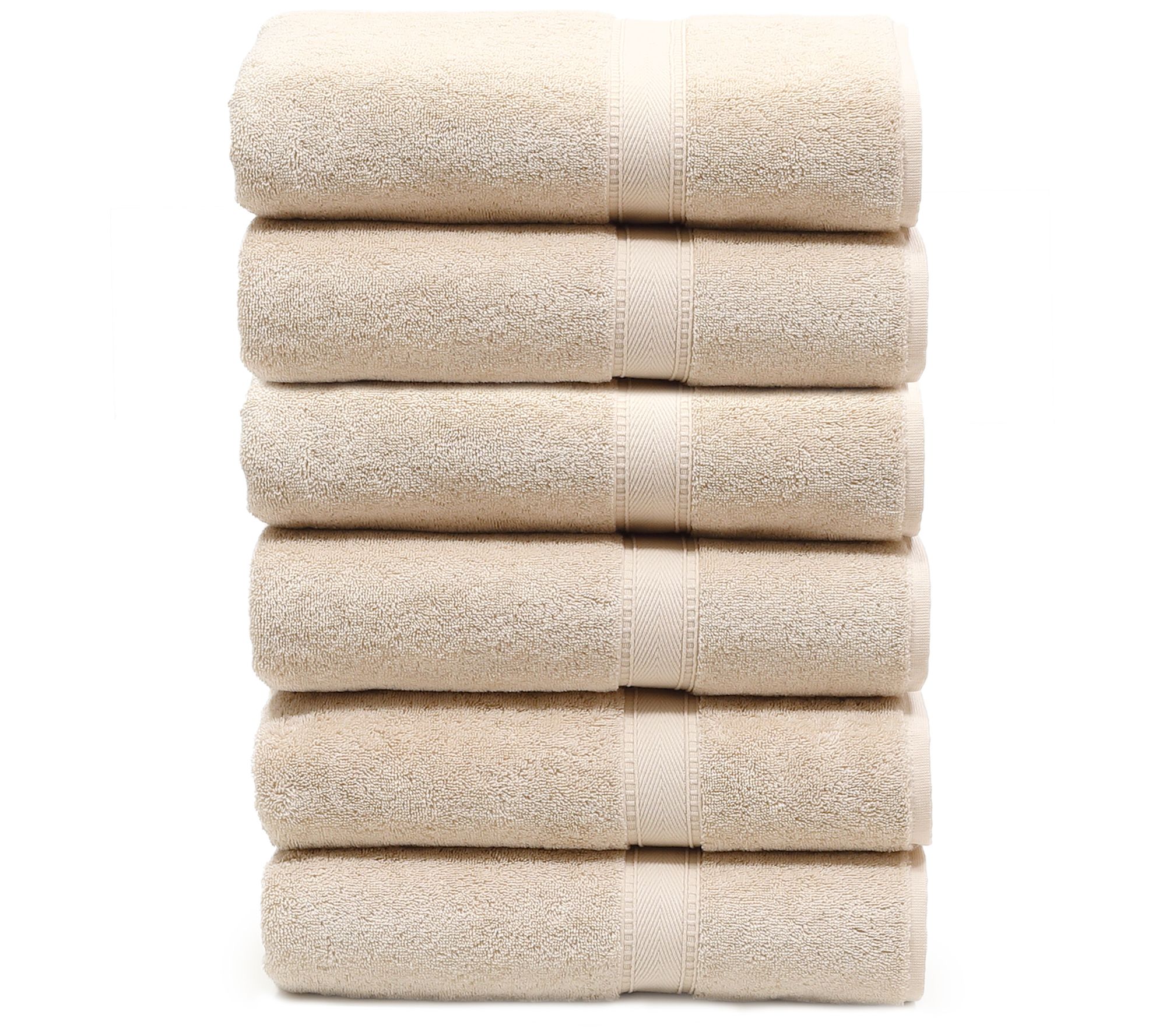 Linum Home Textiles Sinemis Terry Bath Towels (Set of 6)