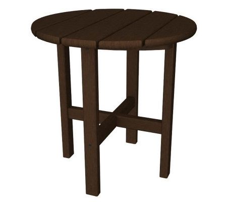 POLYWOOD Round 18" Side Table