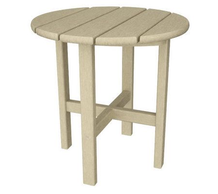 POLYWOOD Round 18" Side Table