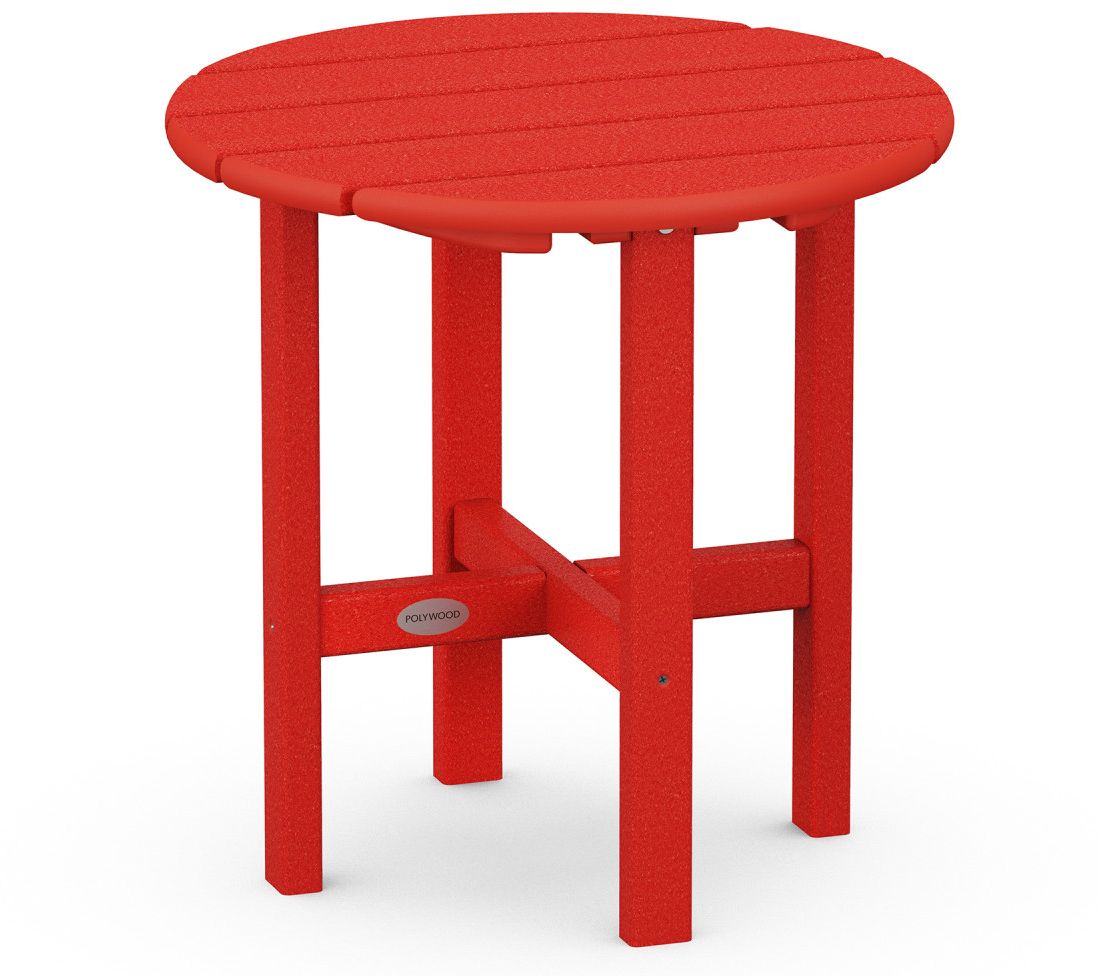 POLYWOOD Round 18" Side Table